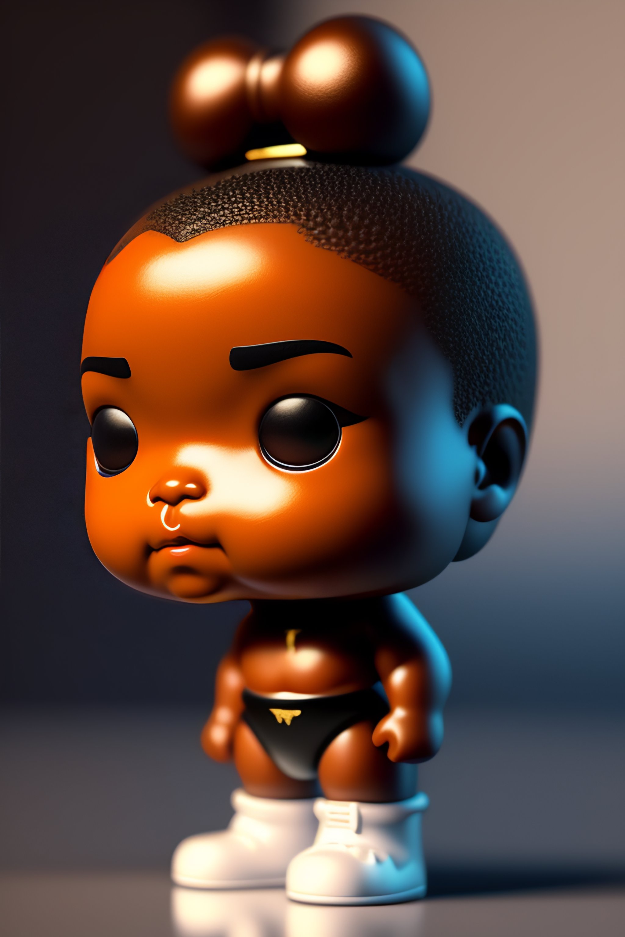 Lexica D Render De Uma Figura De Colecionador Funko Pop Do Namy Em