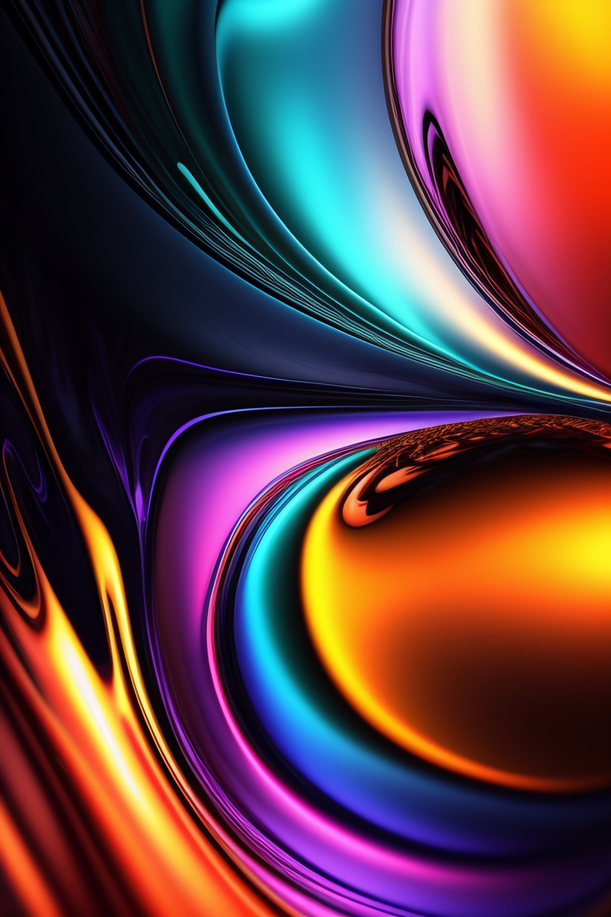 Lexica Abstract Liquid Fluid Wallpapers