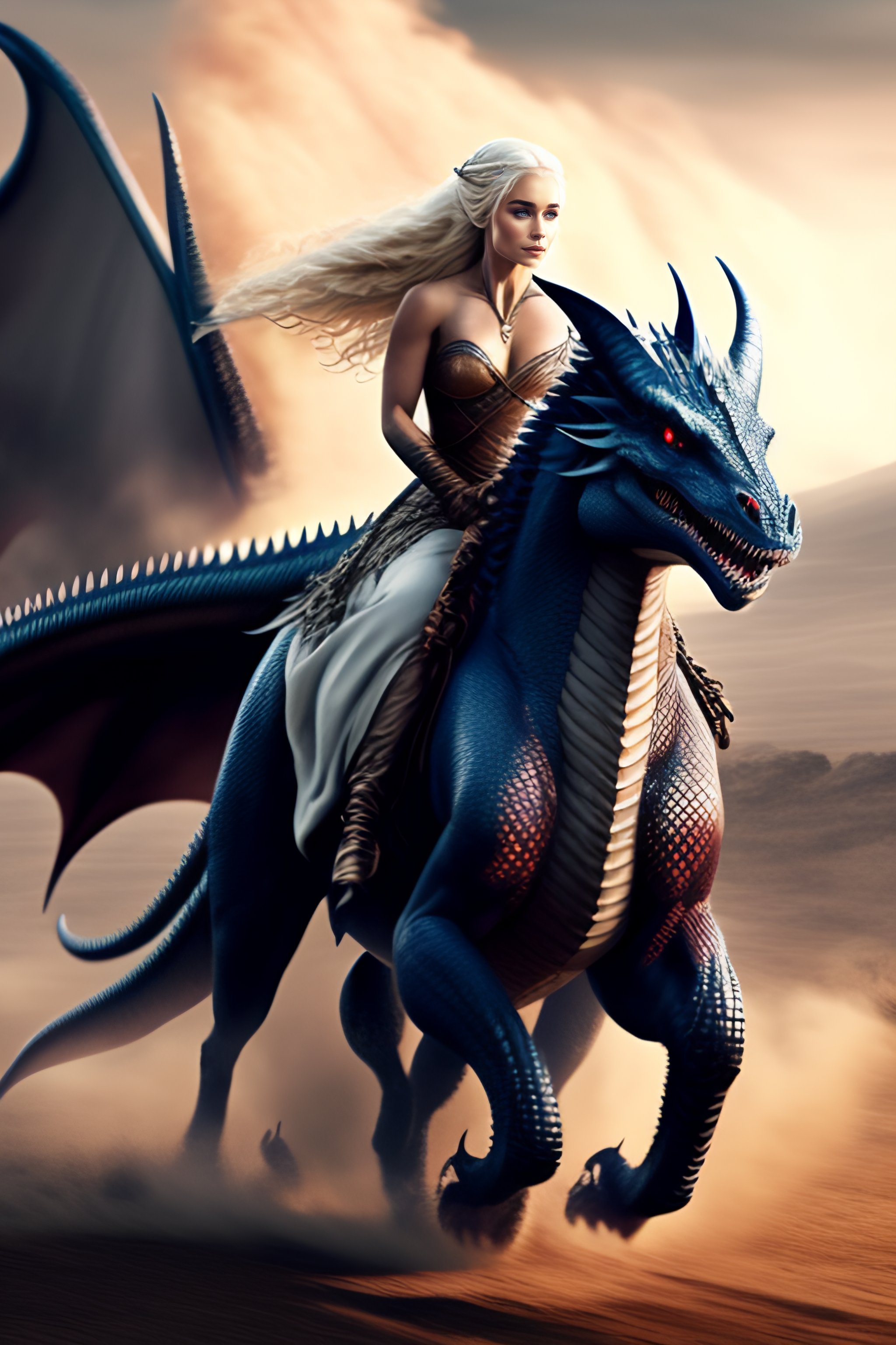 Lexica Daenerys Targaryen Ridding A Dragon