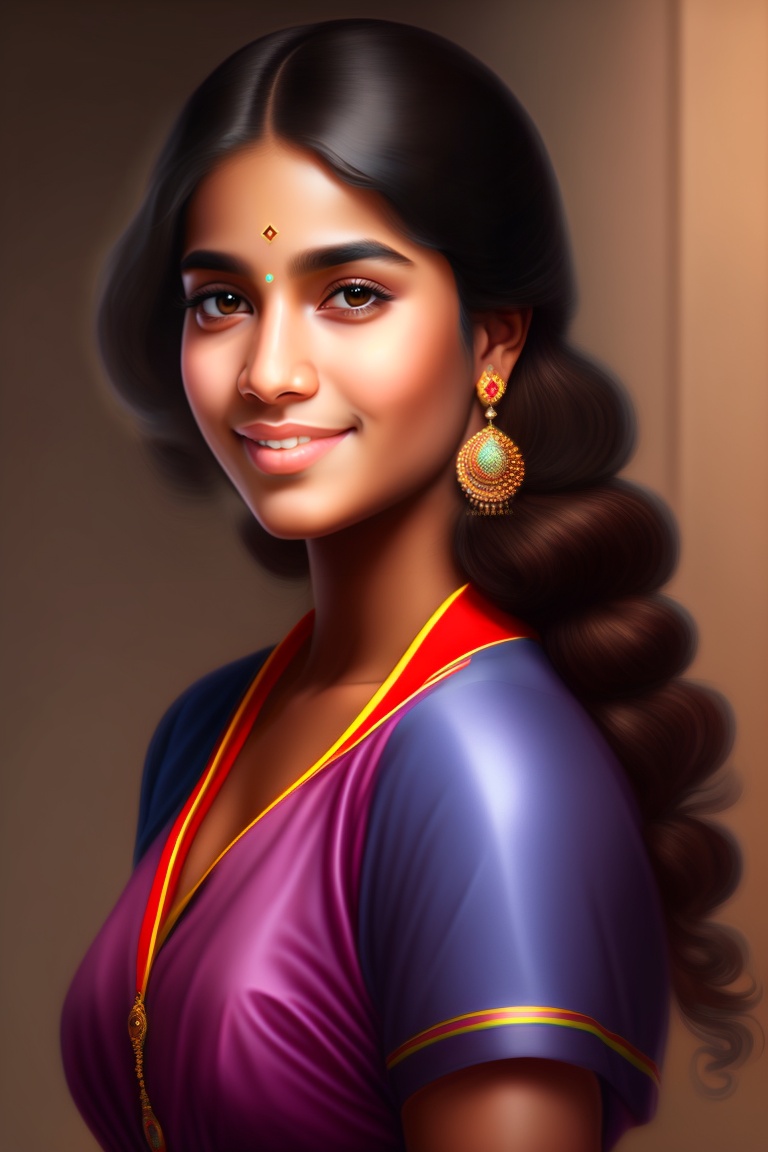 Lexica Portrait Of An Indian College Girl Photorealistic