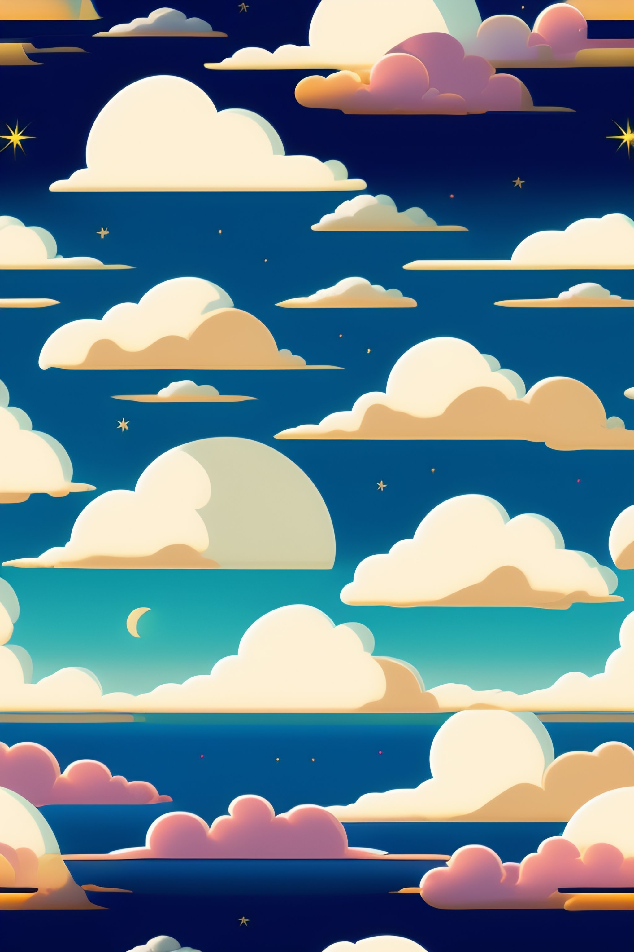 Lexica Sky Clouds Anime Style Patterns Studio Ghibli