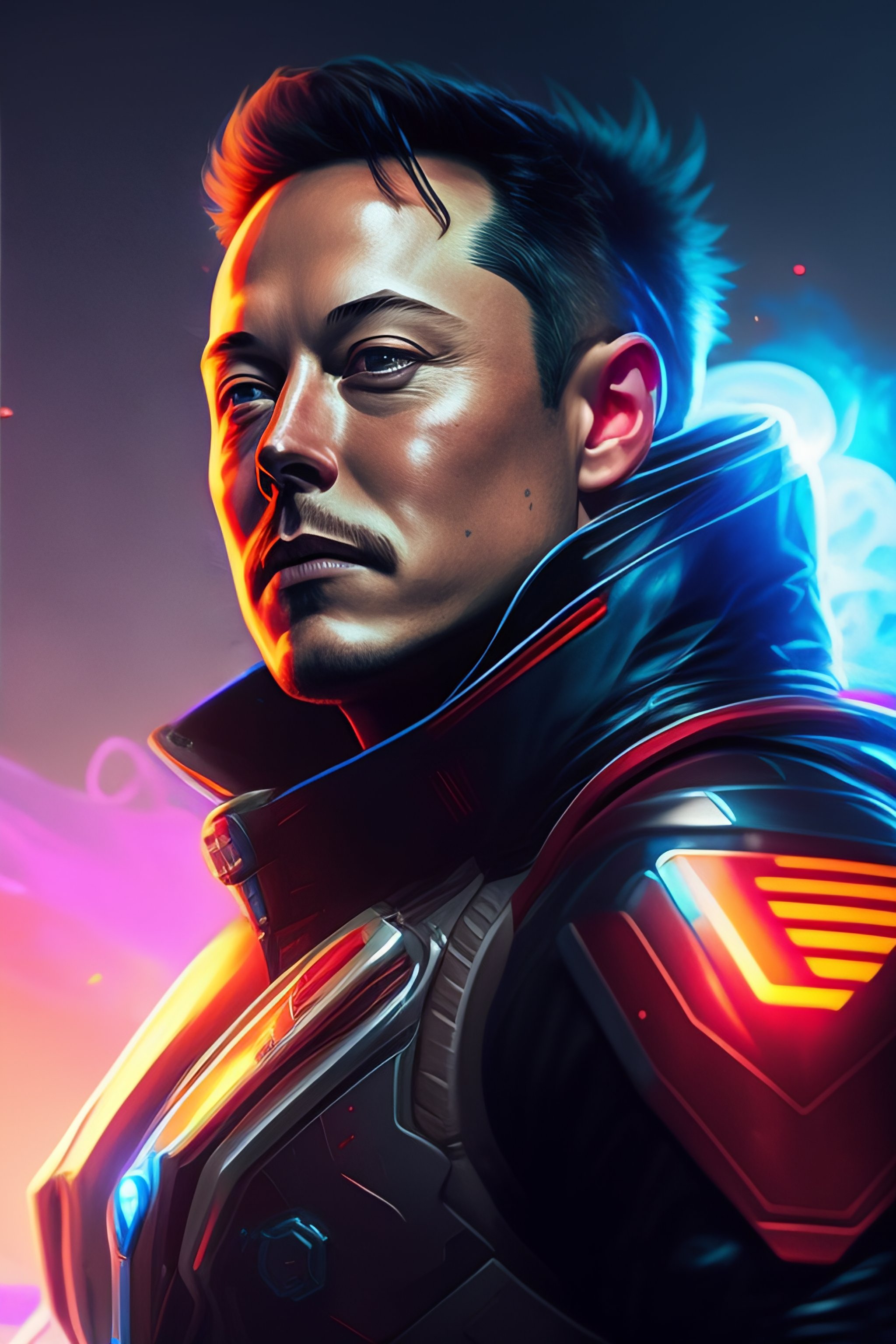 Lexica Elon Musk As Apex Legends Character Digital Illustration