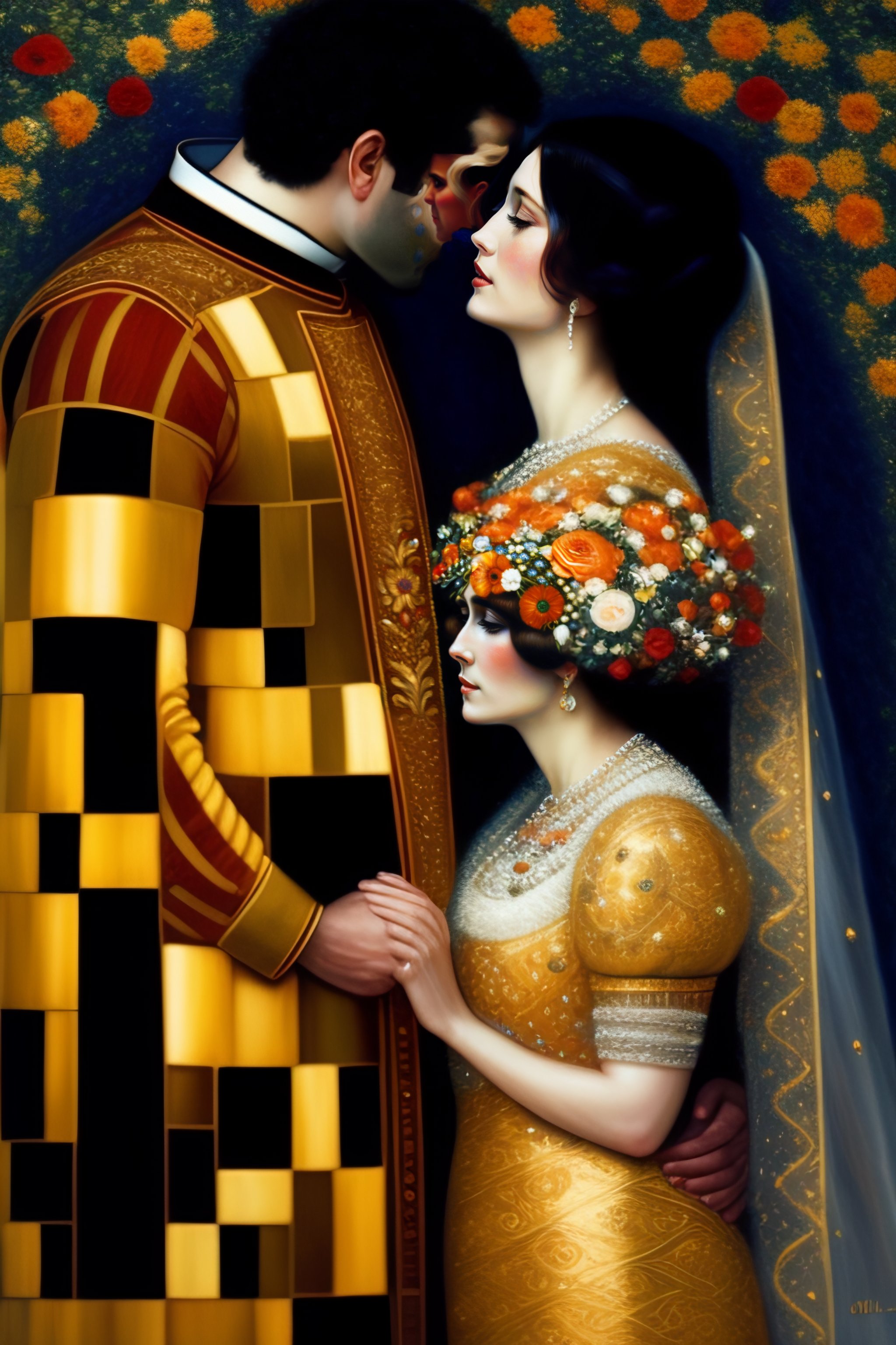 Lexica Wedding By Gustav Klimt