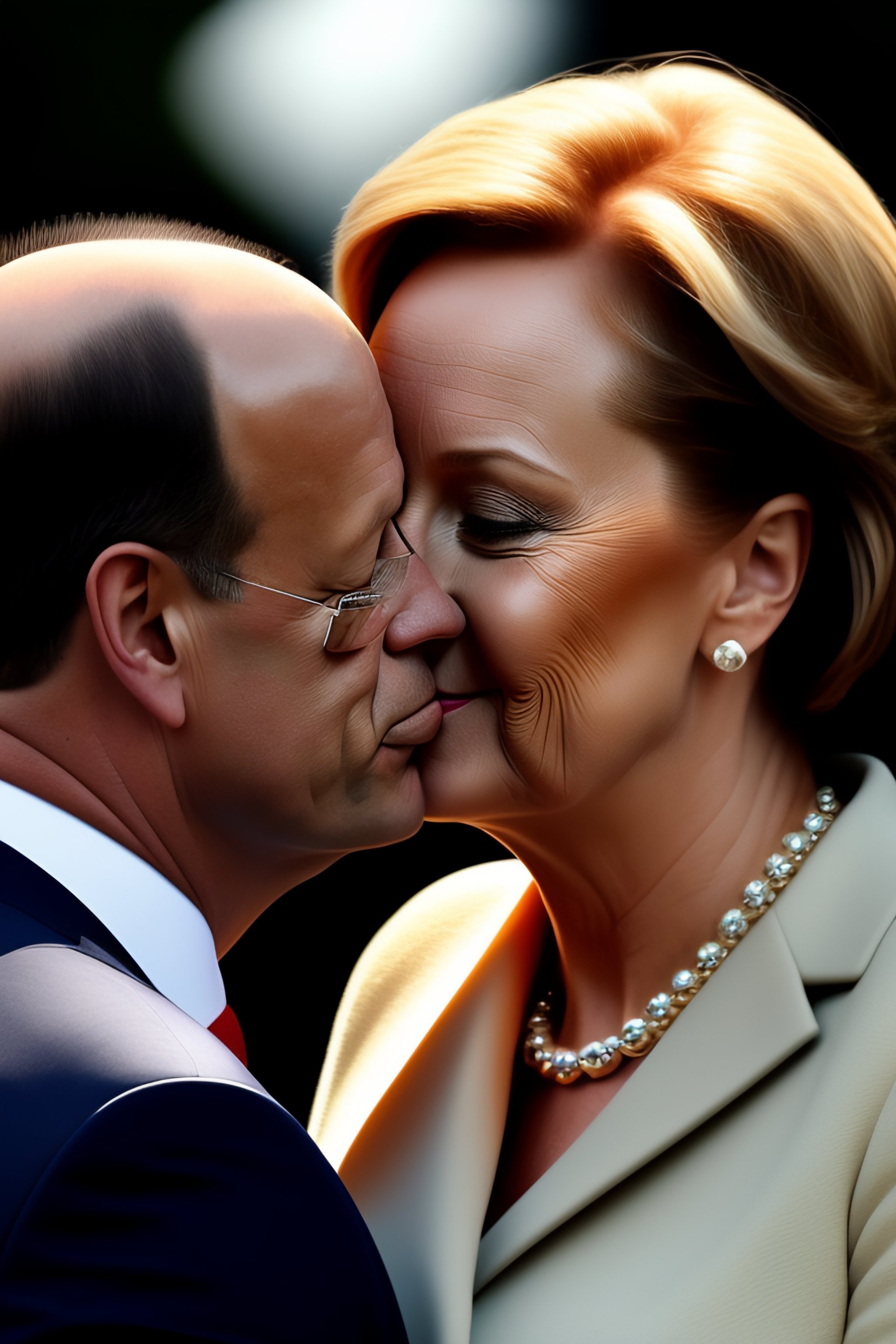 Lexica Olaf Scholz Kissing Angela Merkel