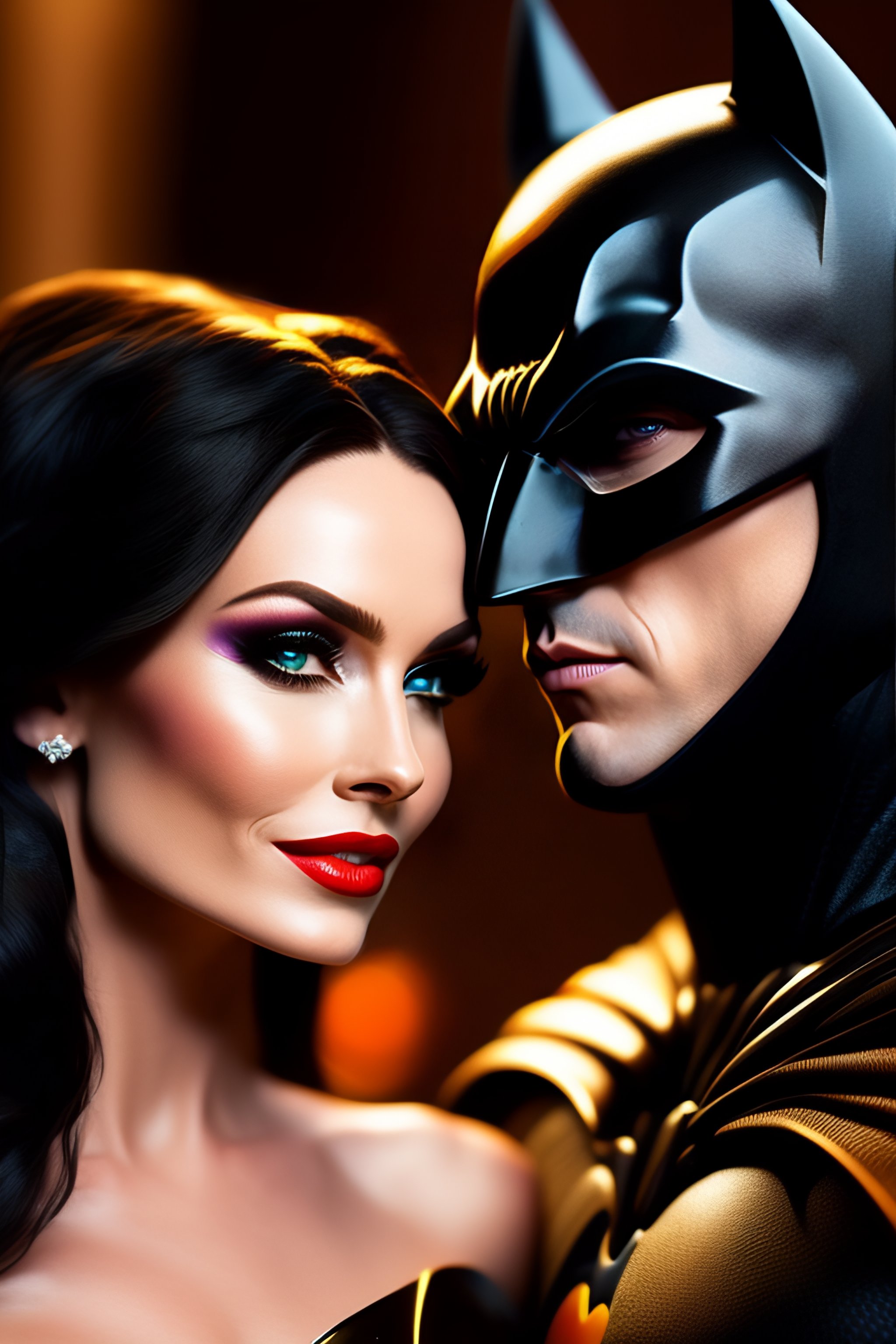 Lexica Batman And Catwoman In Love