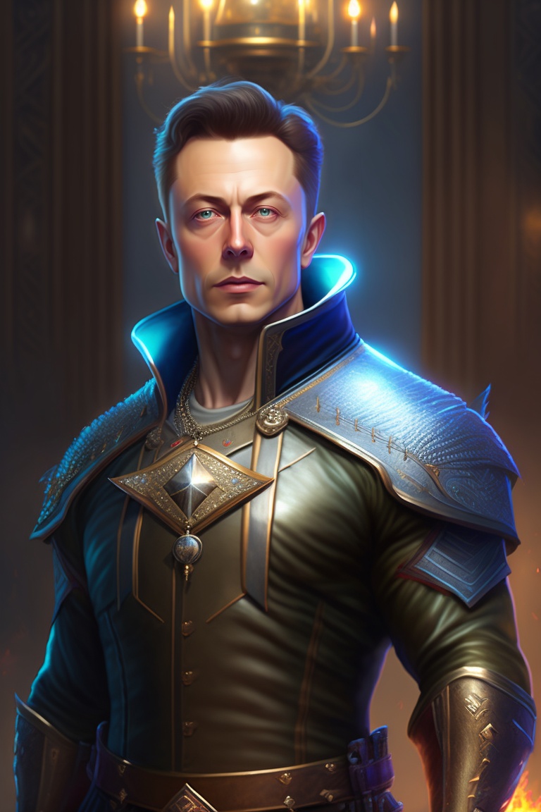 Lexica A Striking Full Body Portrait Of Elon Musk The Eldritch God