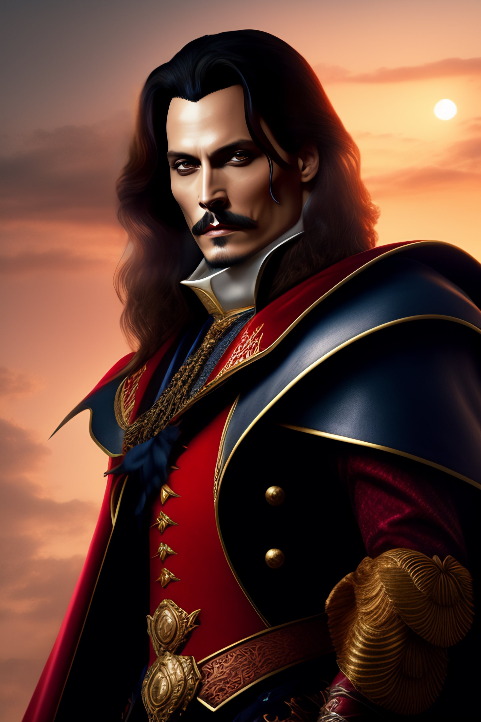 Lexica Johnny Depp As Dracula In Castlevania