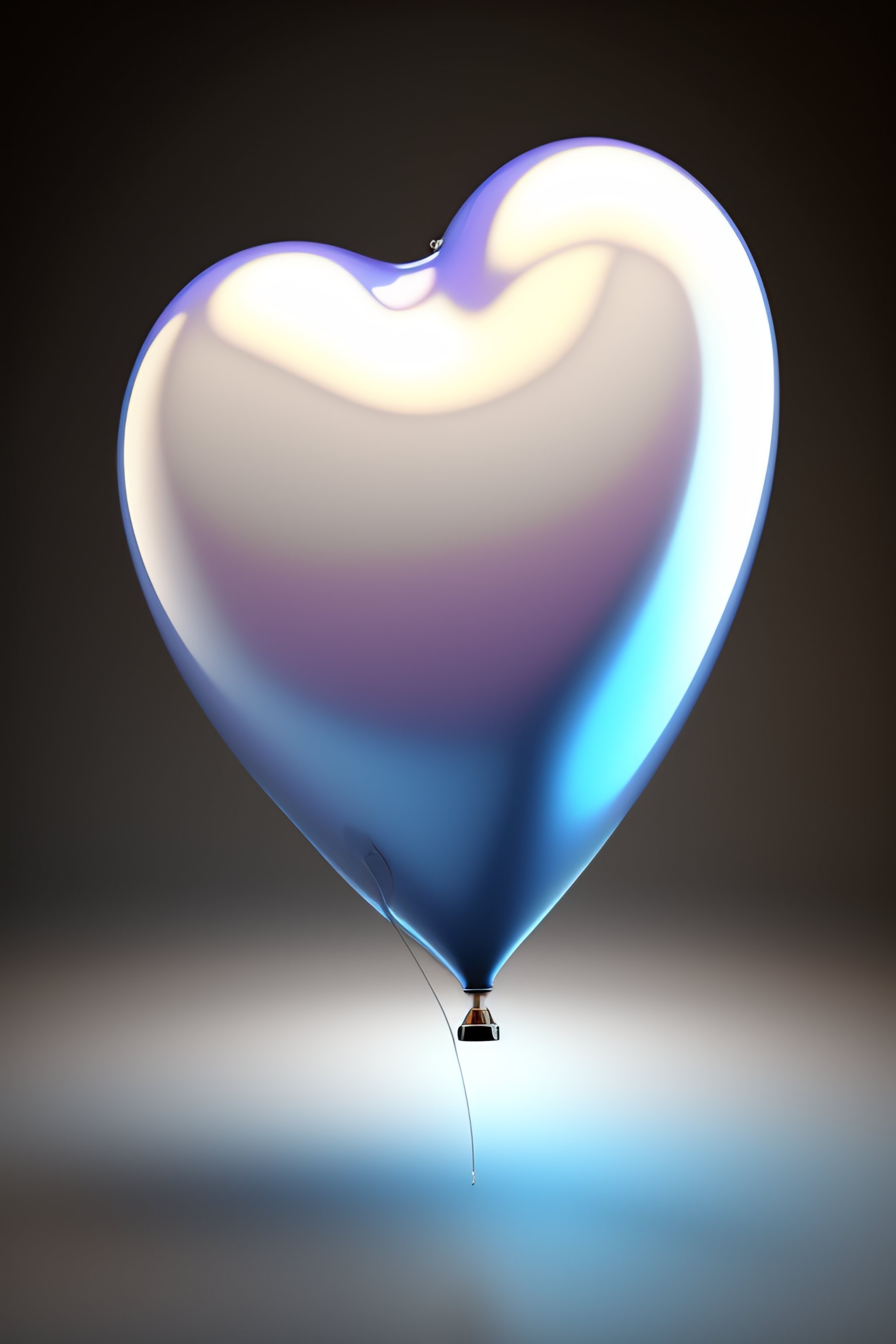 Lexica White Heart Ballon 8k Resolution 4k HD Hyper Realistic