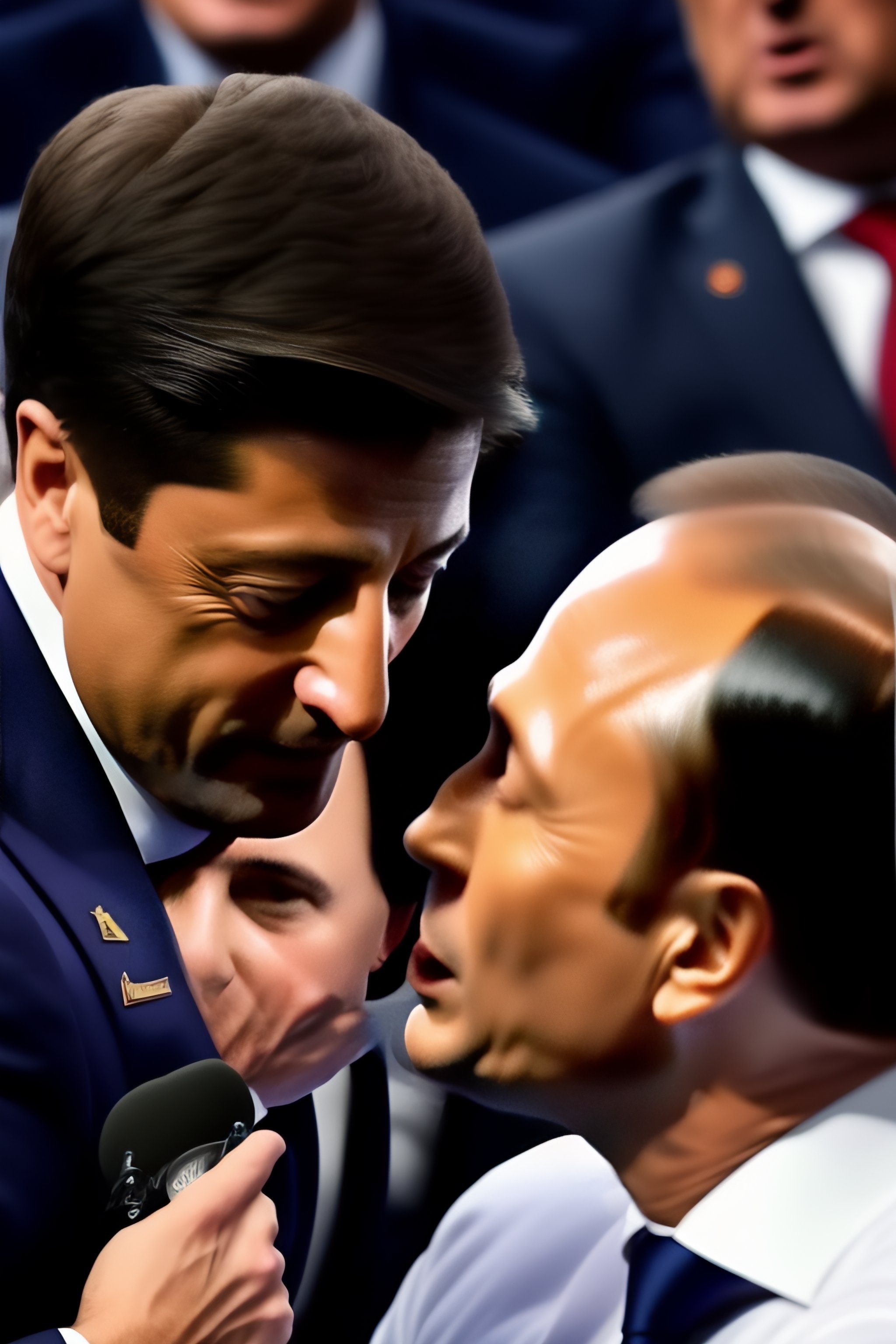 Lexica Zelensky Strangles Putin 4 K