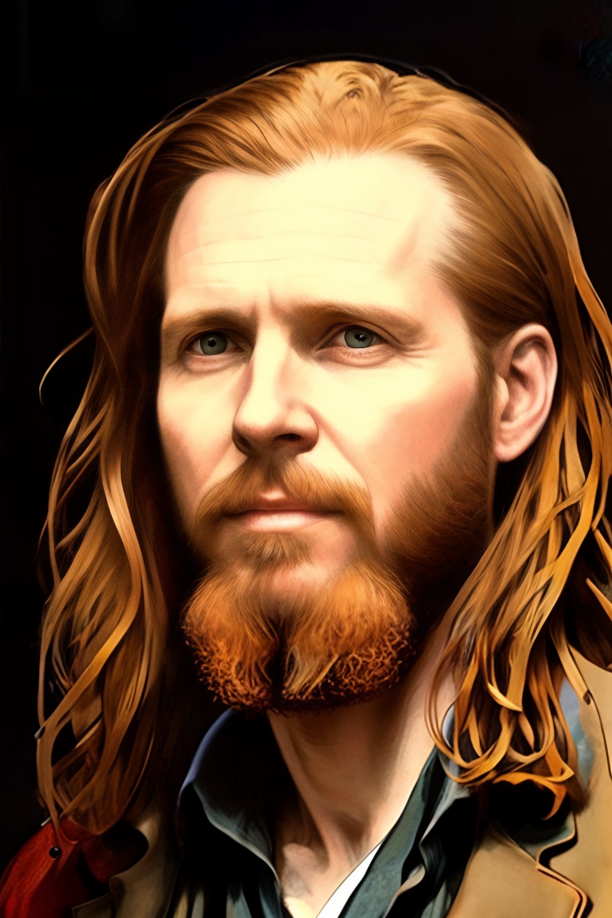 Lexica Portrait Of Courtney Gains As A Ruggedly Handsome But Joyful