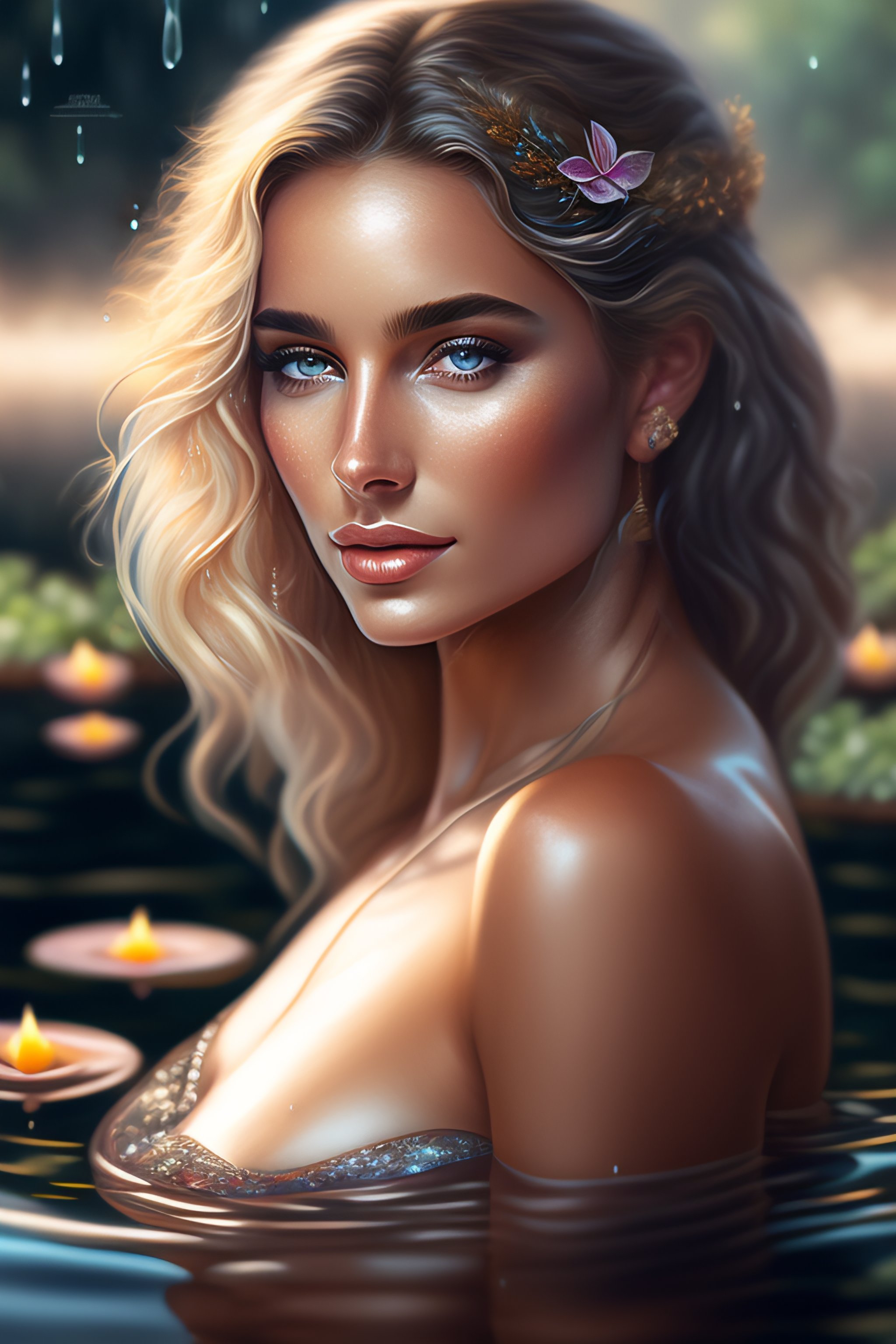 Lexica Full Body Portrait Of Beautiful Greek Goddess Aphrodite