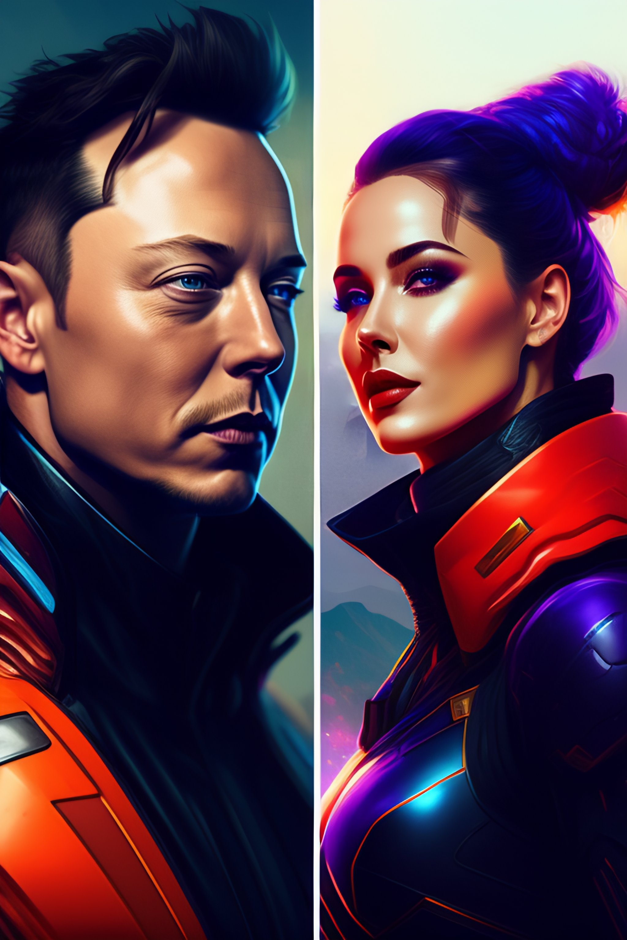 Lexica Elon Musk As Apex Legends Character Digital Illustration