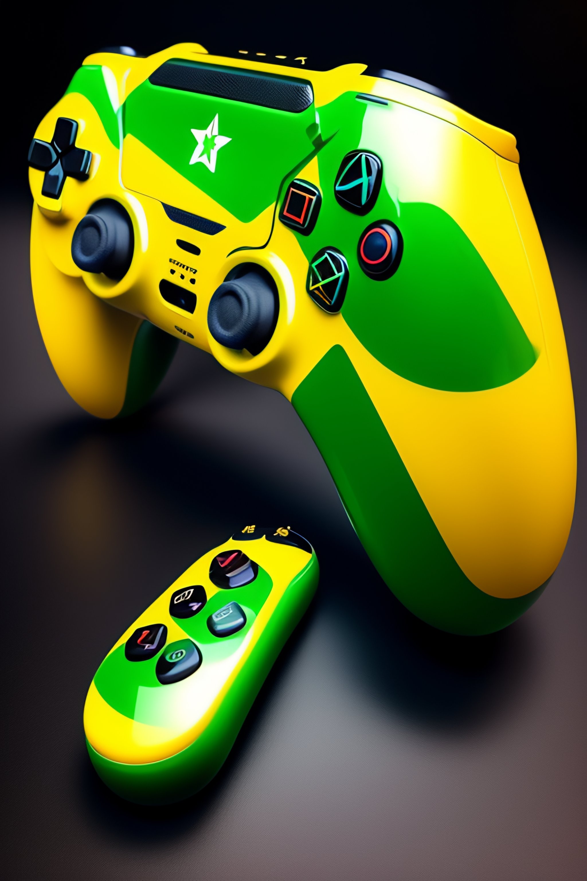 Lexica Ps Controller Skinned As Heineken