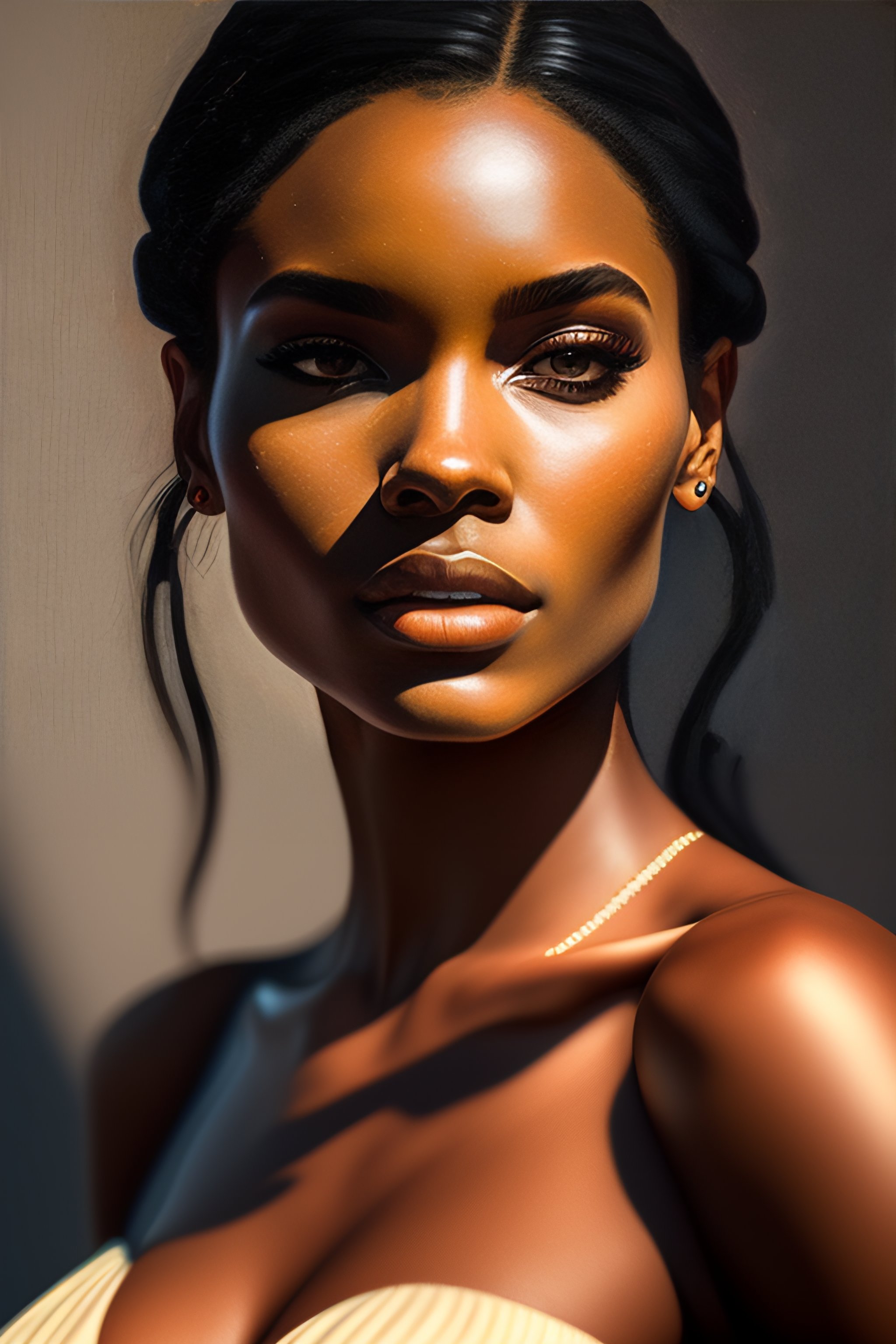 Lexica Portrait Of A Beautiful Woman Full Body Nude Extremely Detailed Trending On Artstation