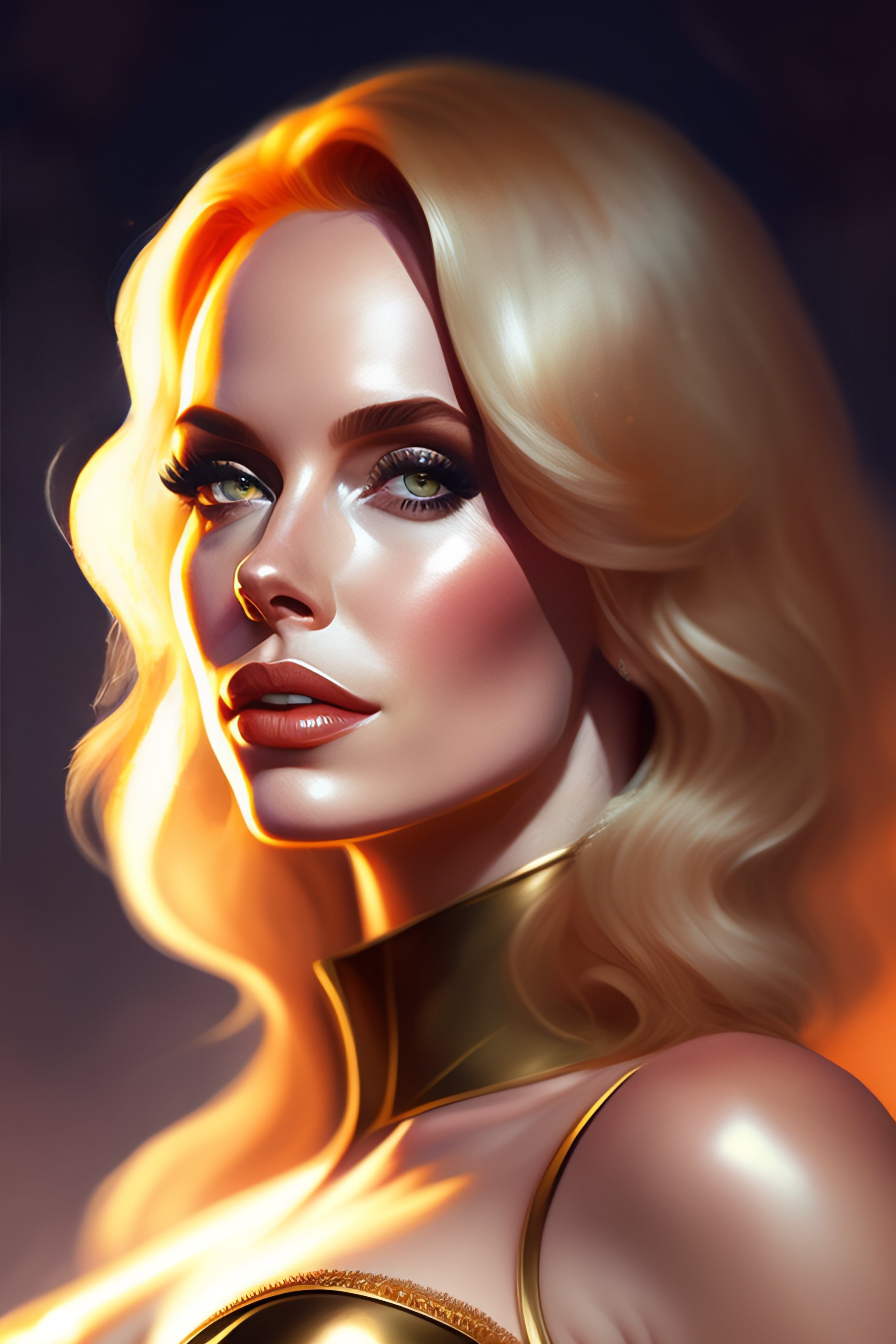 Lexica Christina Hendricks As A Queen Charlize Theron Blonde Hair