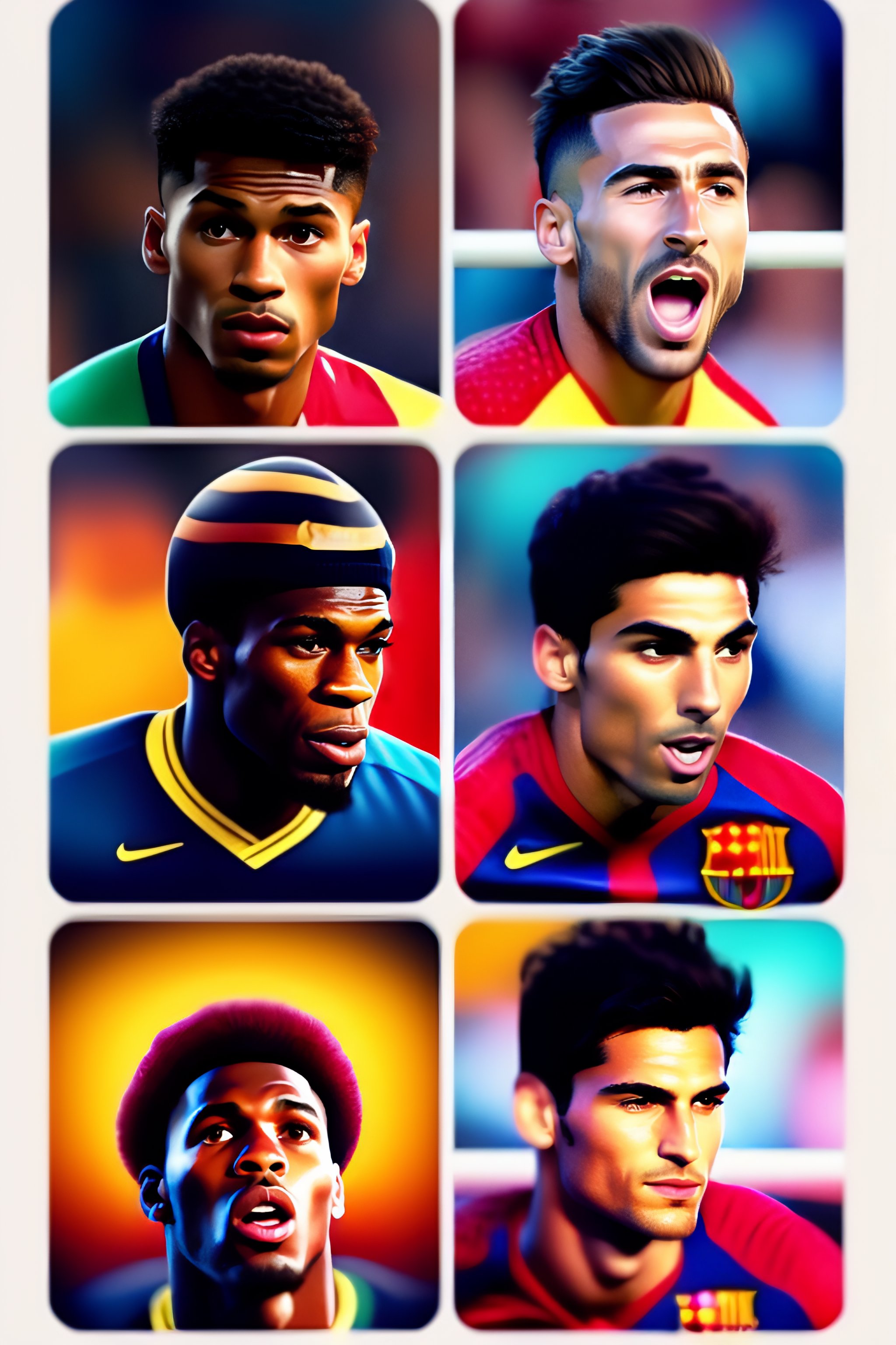 Lexica Fc Barcelona Players Goes Disney Pixar