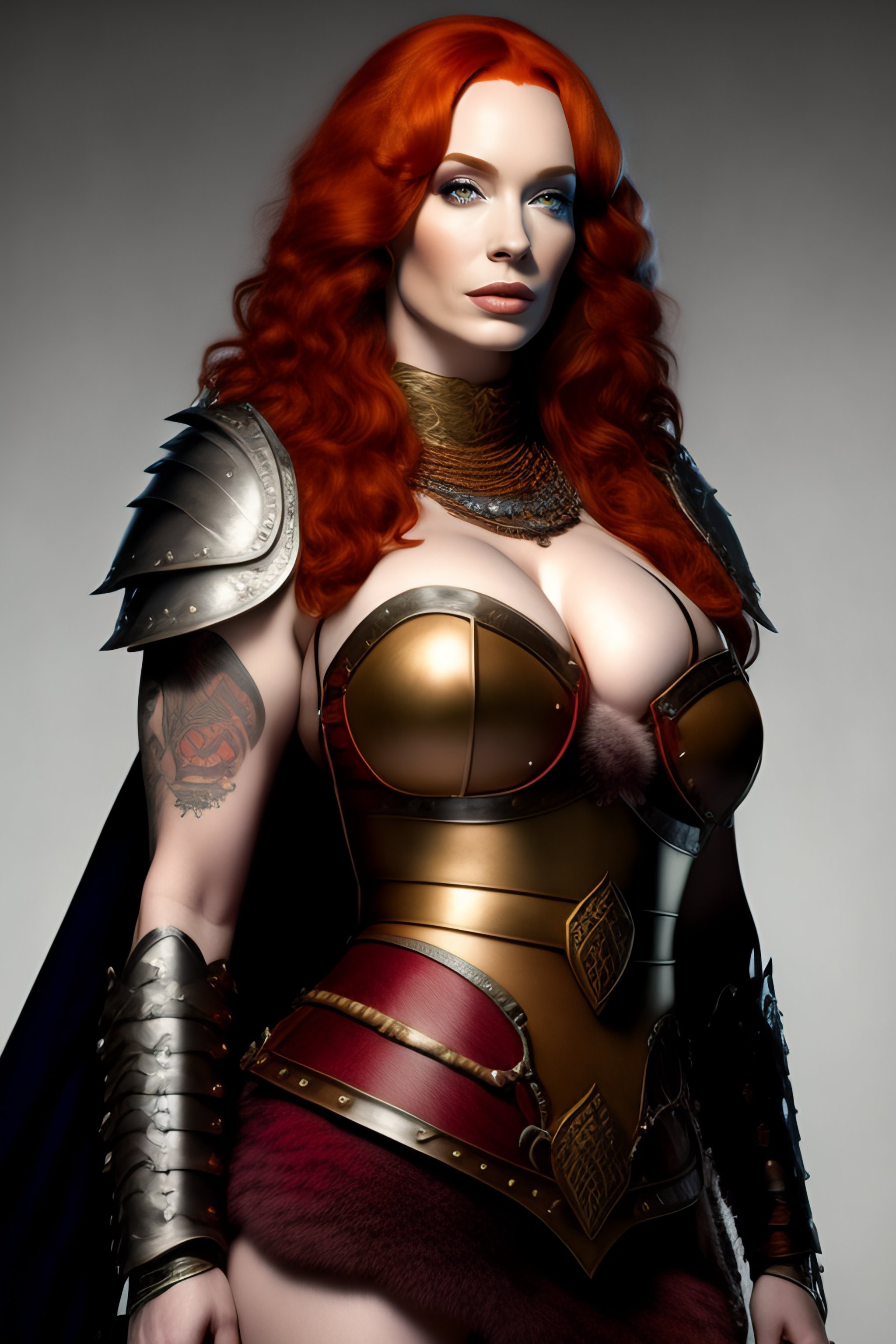 Lexica Christina Hendricks As A Barbarian Warrior Legendary Warrior