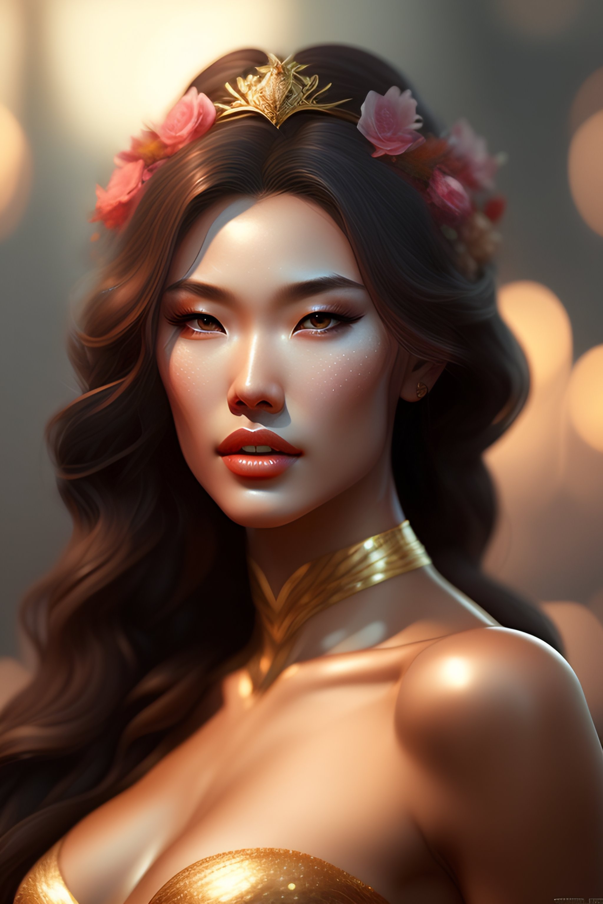 Lexica Beautifu Siren By Cgsociety And Stefan Kostic And Stanley Lau