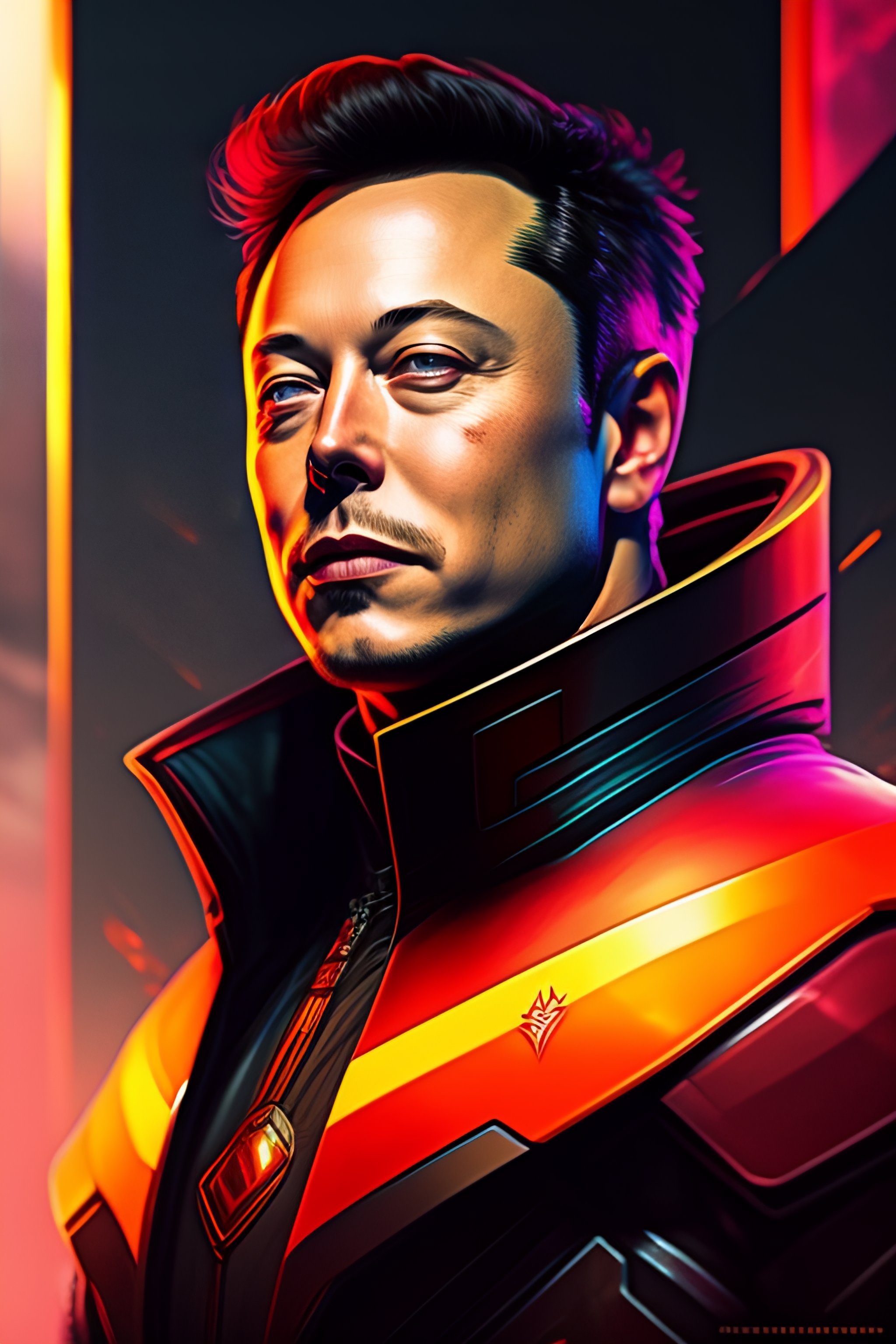 Lexica Elon Musk As Apex Legends Character Digital Illustration