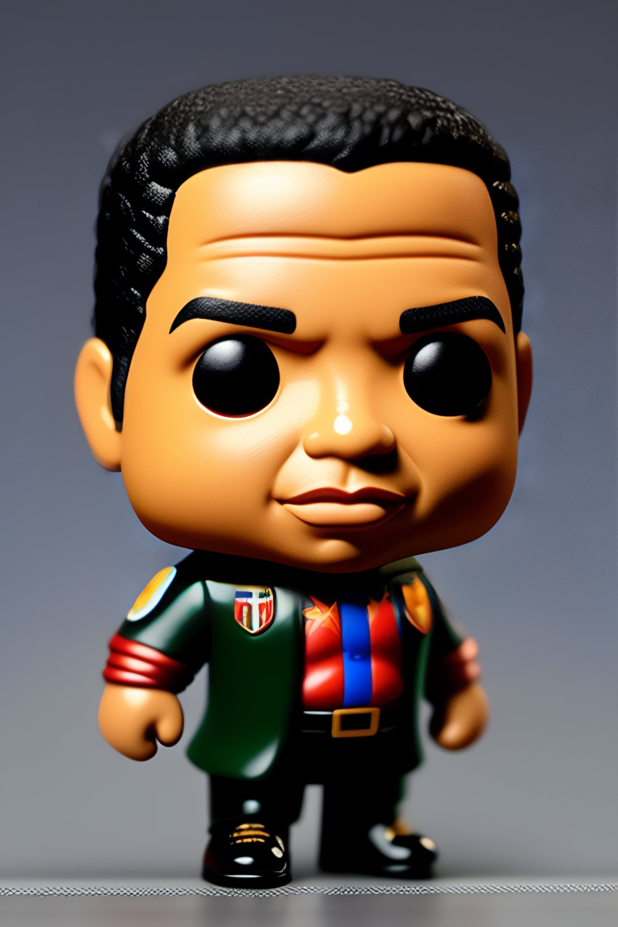 Lexica Full render Funko of Hugo Chávez