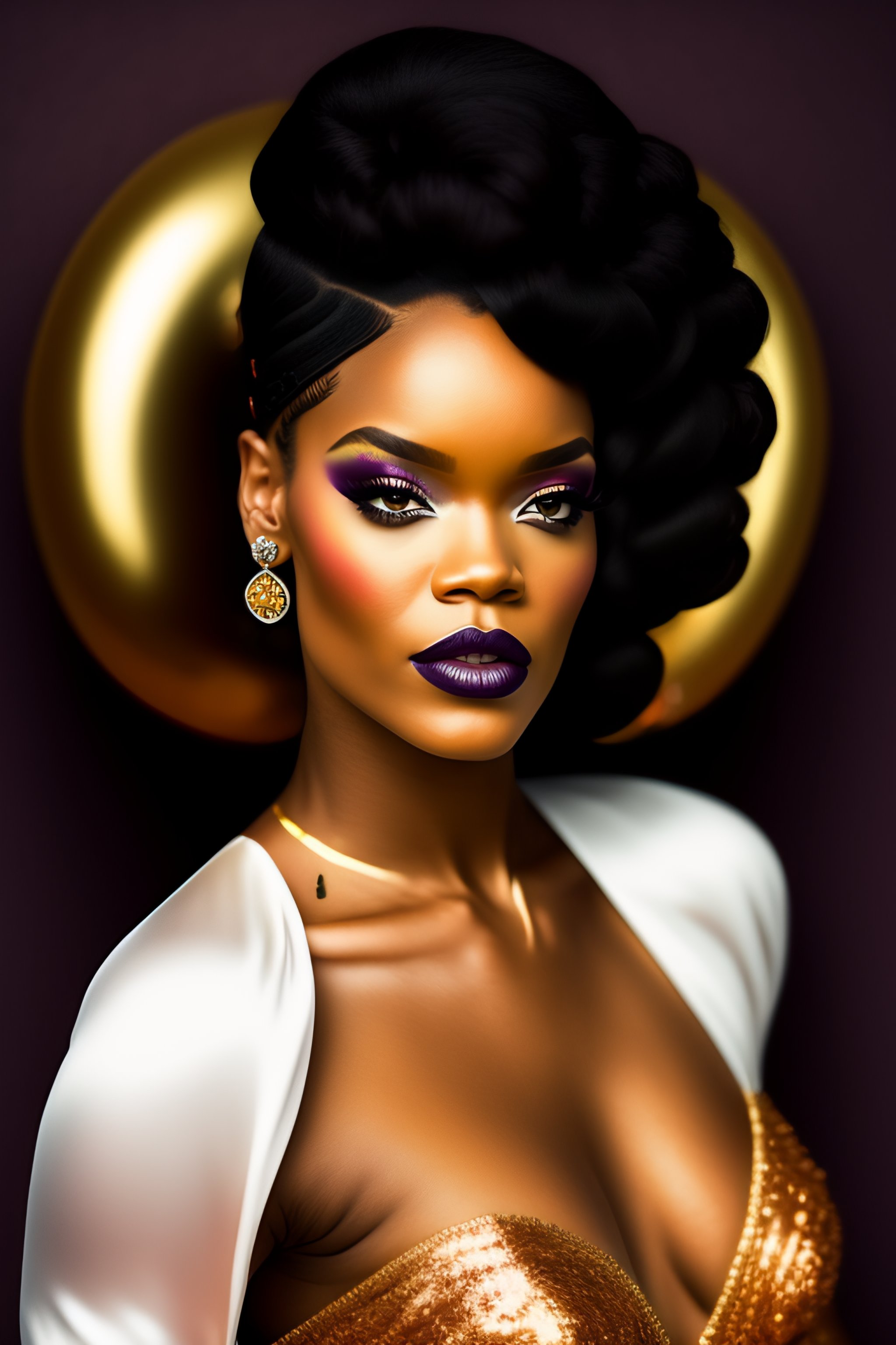 Lexica Black Beautiful Woman That Looks Like Rihanna A Modern