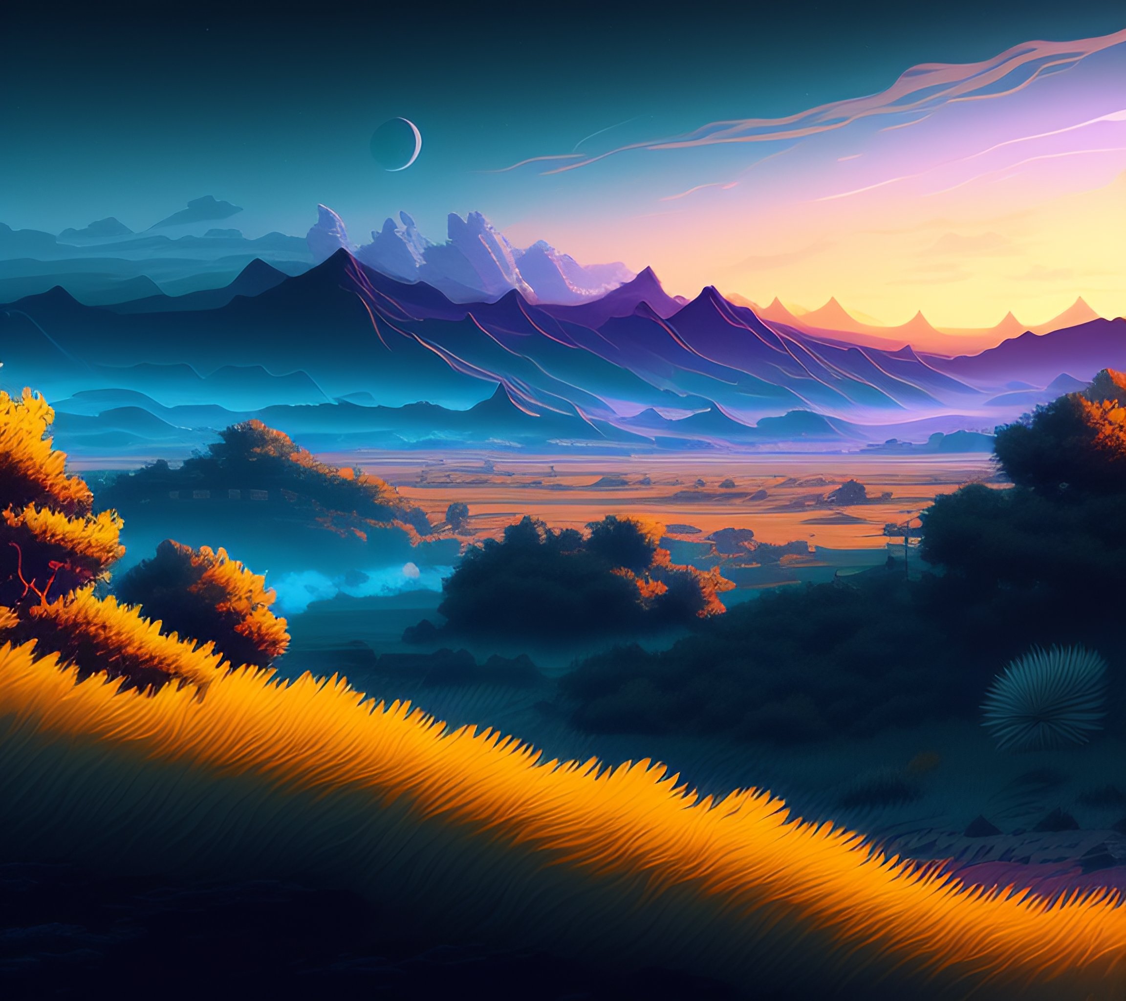 Lexica Illustration Of Jupiter Clouds By Dan Mumford Alien Landscape