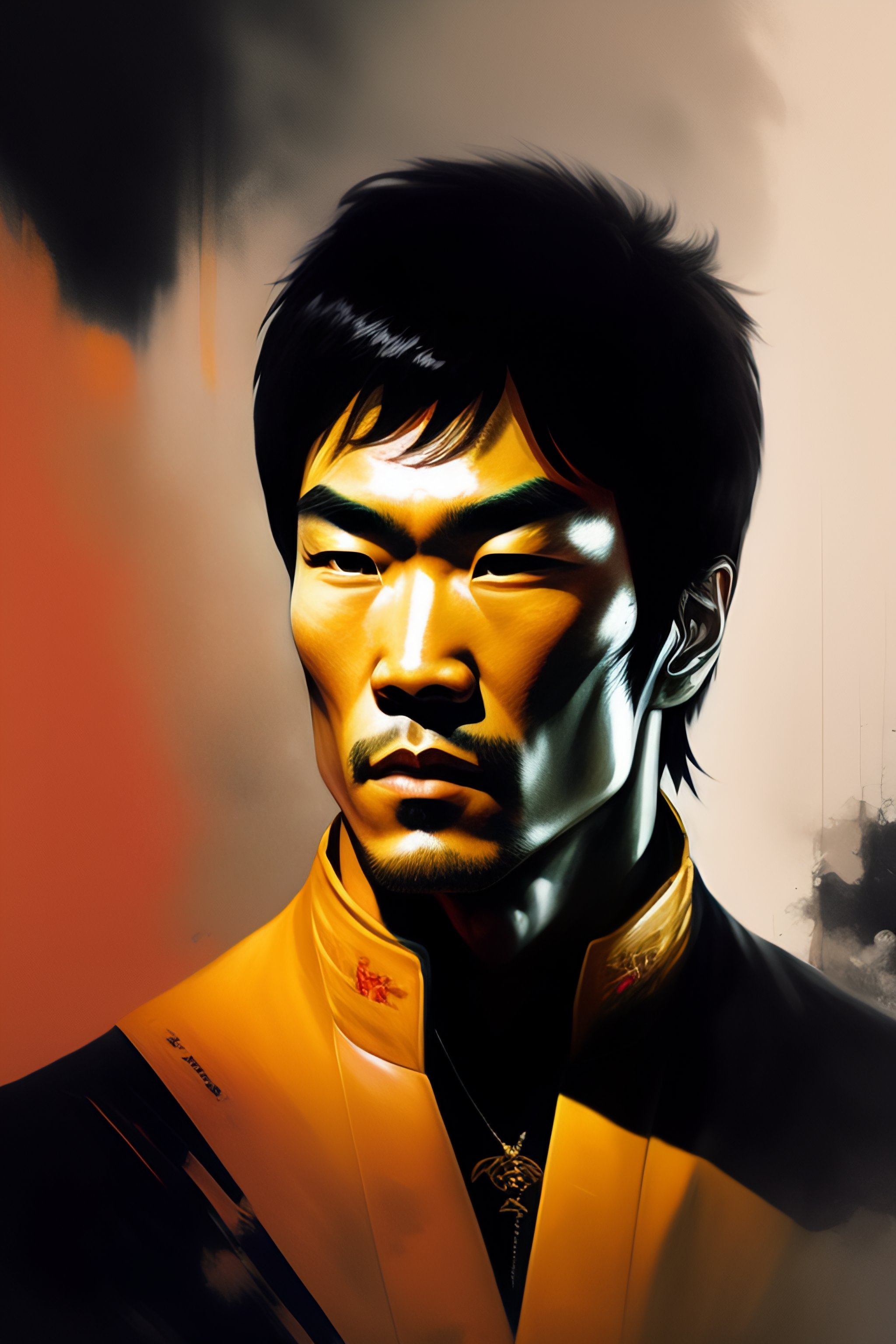 Lexica Highly Detailed Portrait Of Bruce Lee By Dustin Nguyen