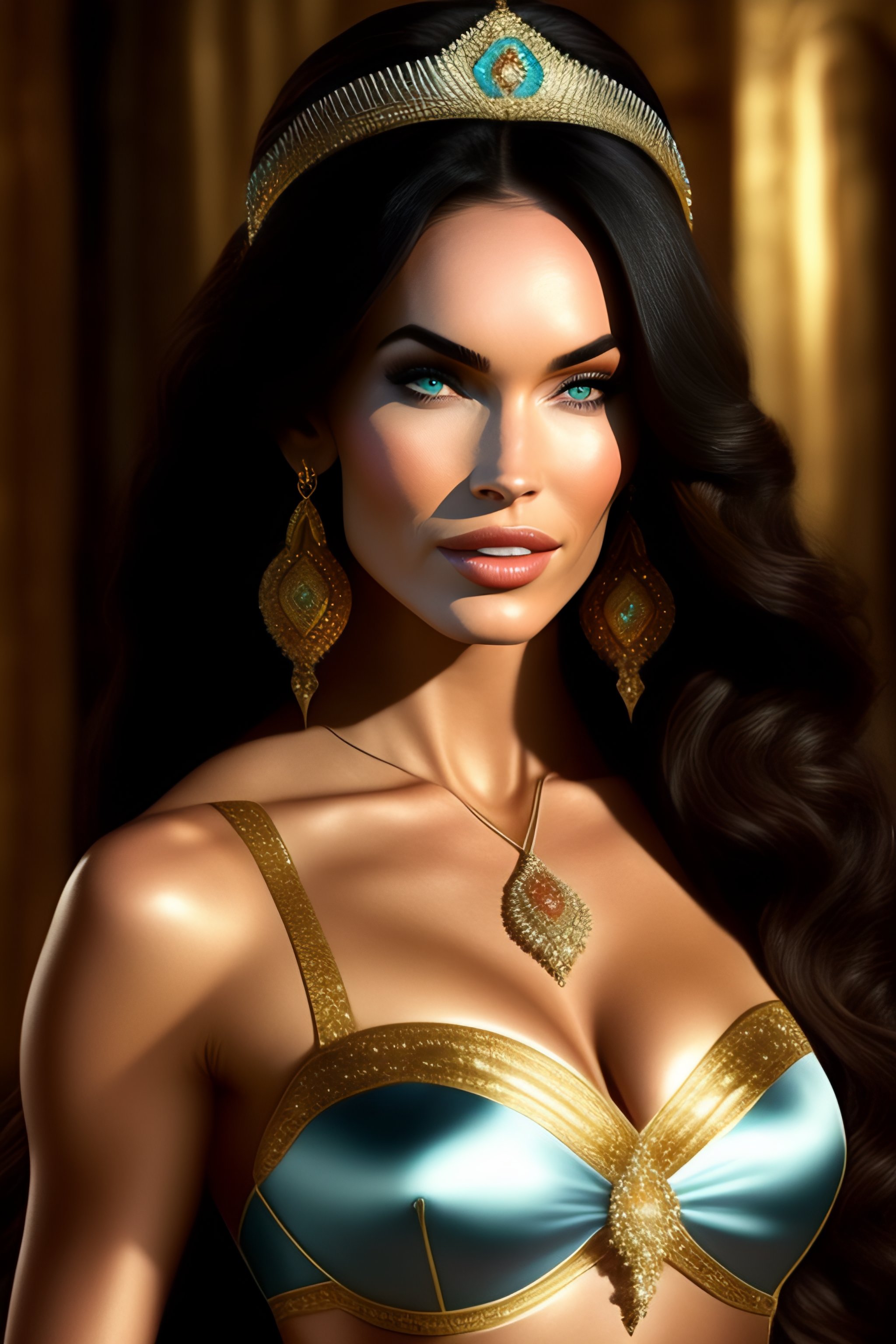 Lexica Megan Fox As Princess Jasmine