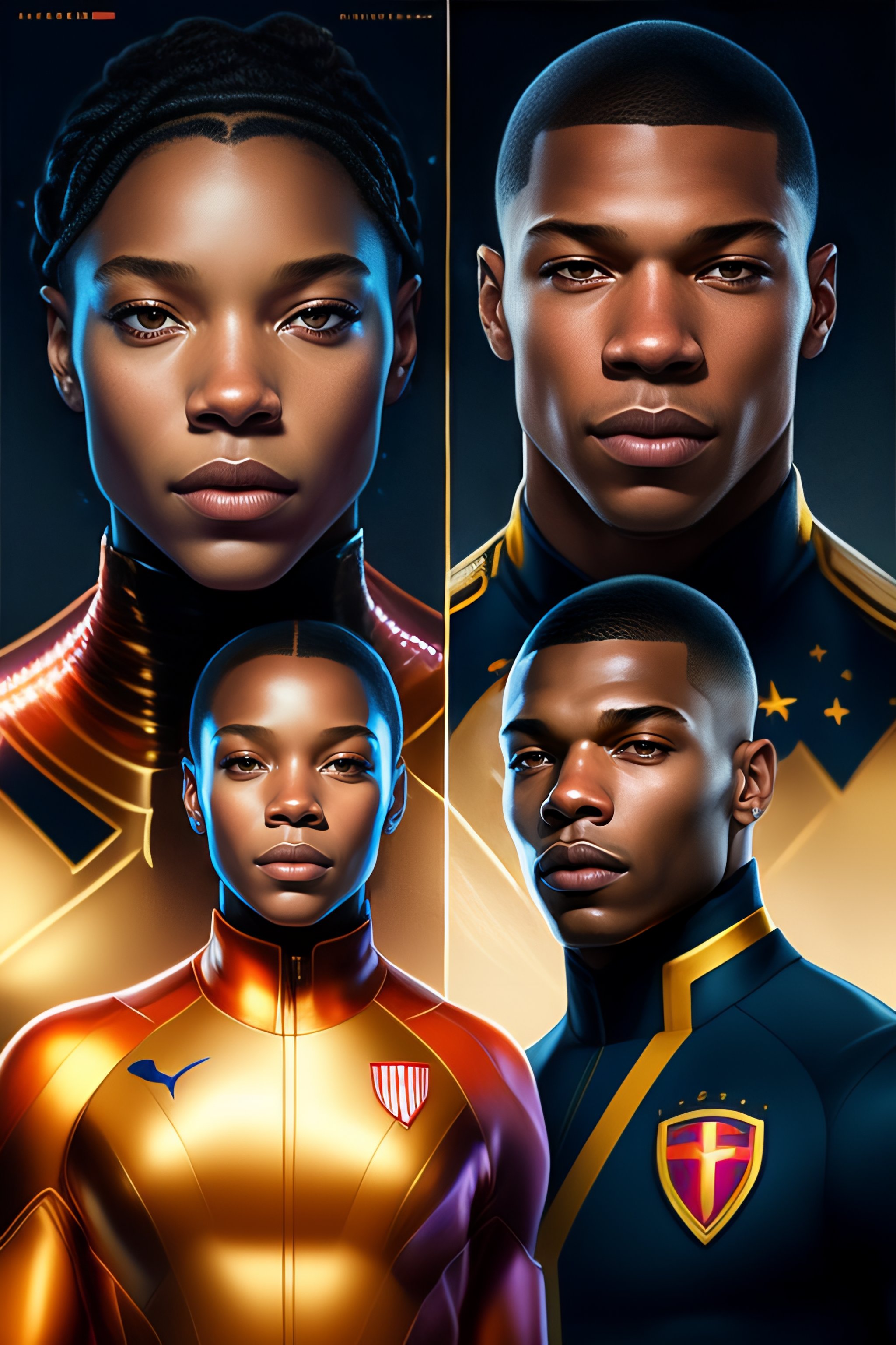 Lexica Kylian Mbappe As Marvel Characters Realistic Portrait