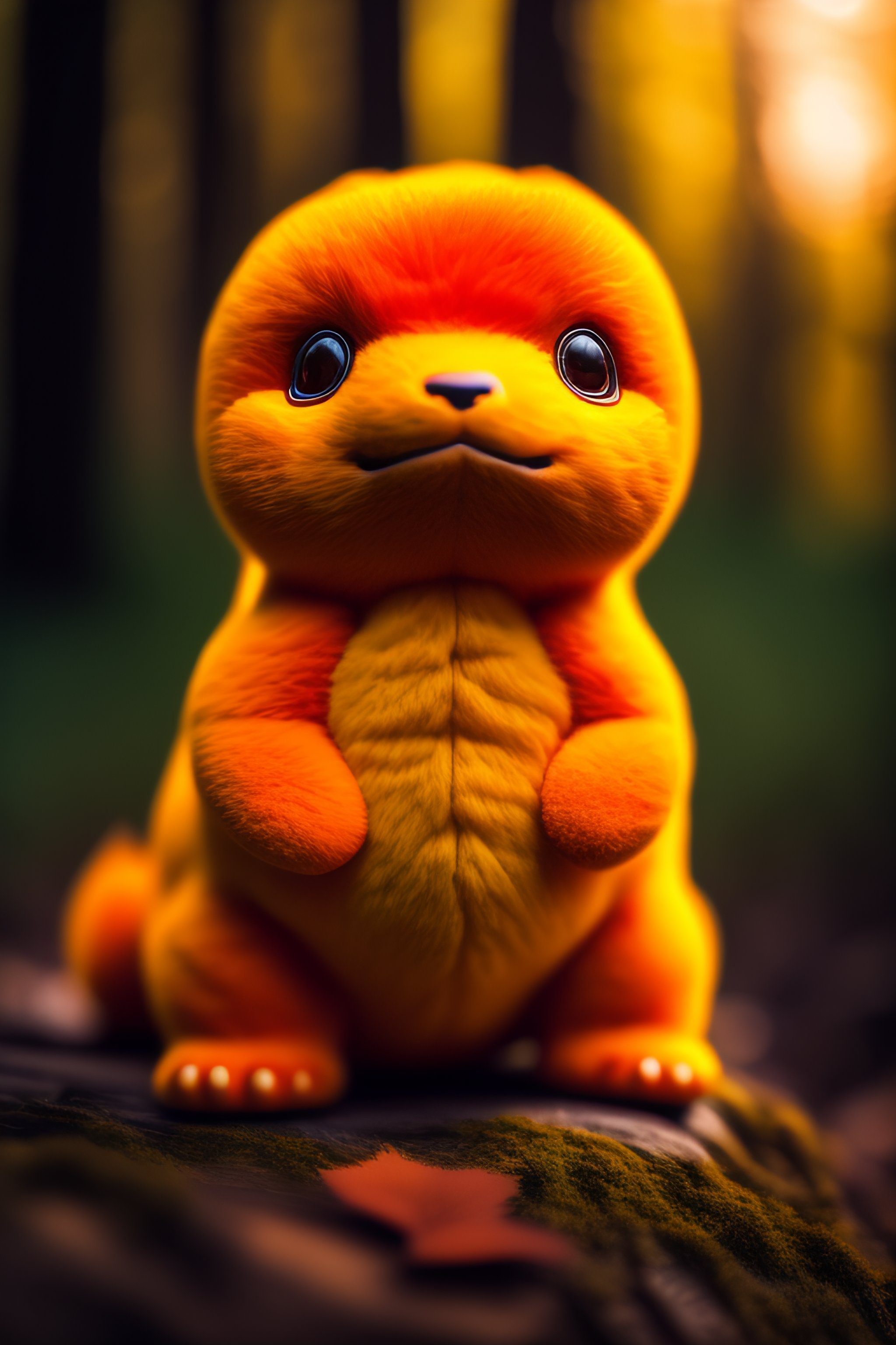 Lexica Hyper Realistic Charmander Baby Left In The Woods Weird