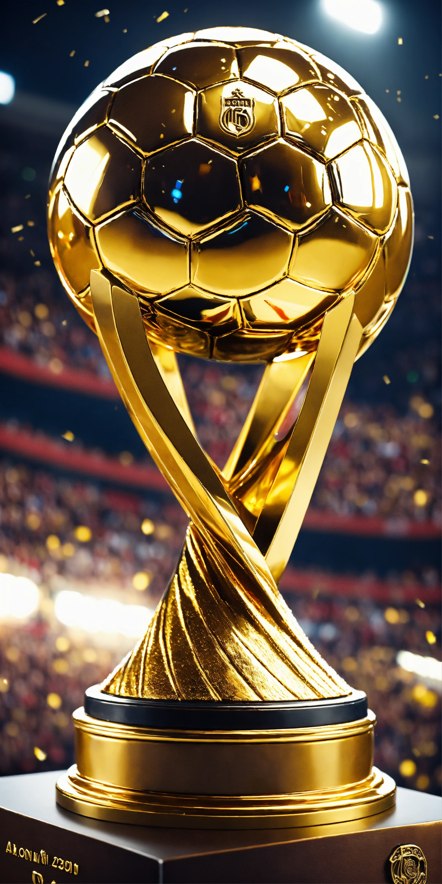 Lexica Ballon D Or Trophy Soccer Epic Cinematic