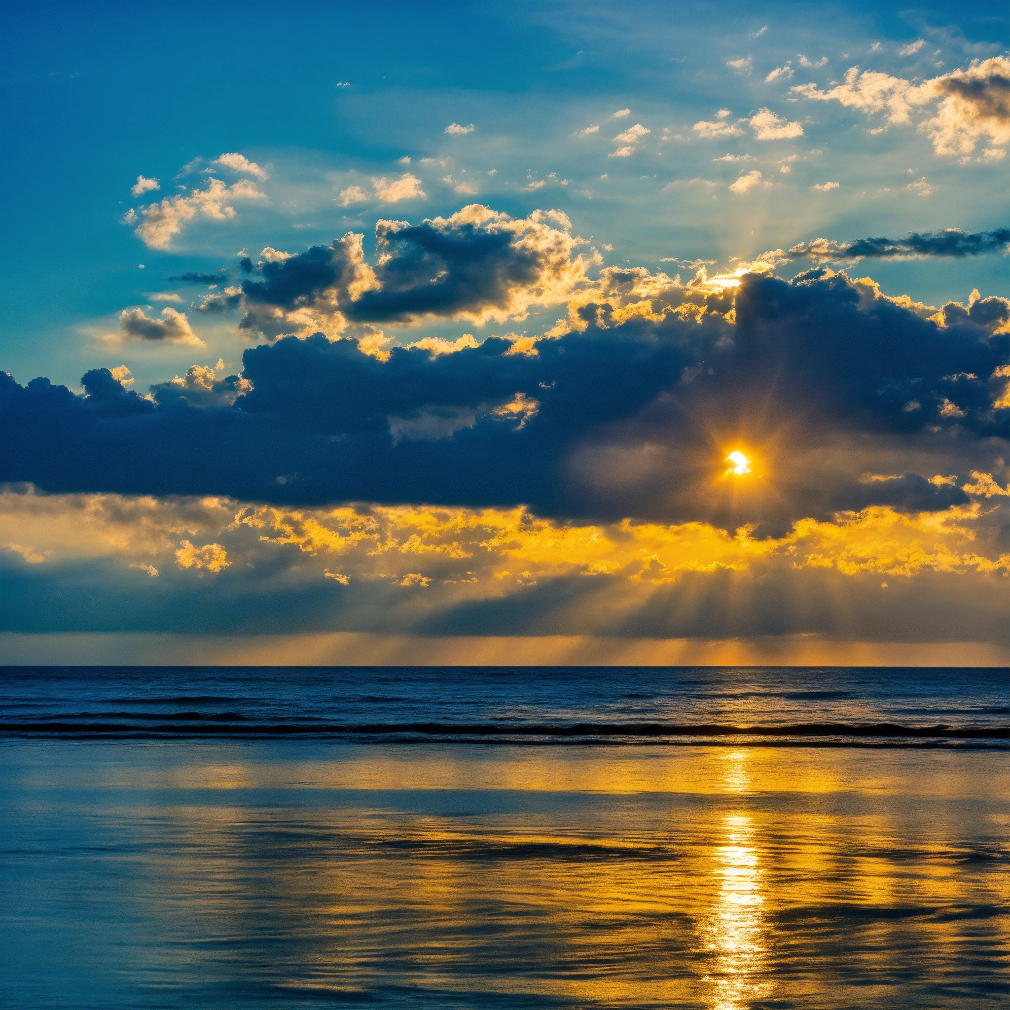 Lexica Blue Sky Clouds Sun Sea