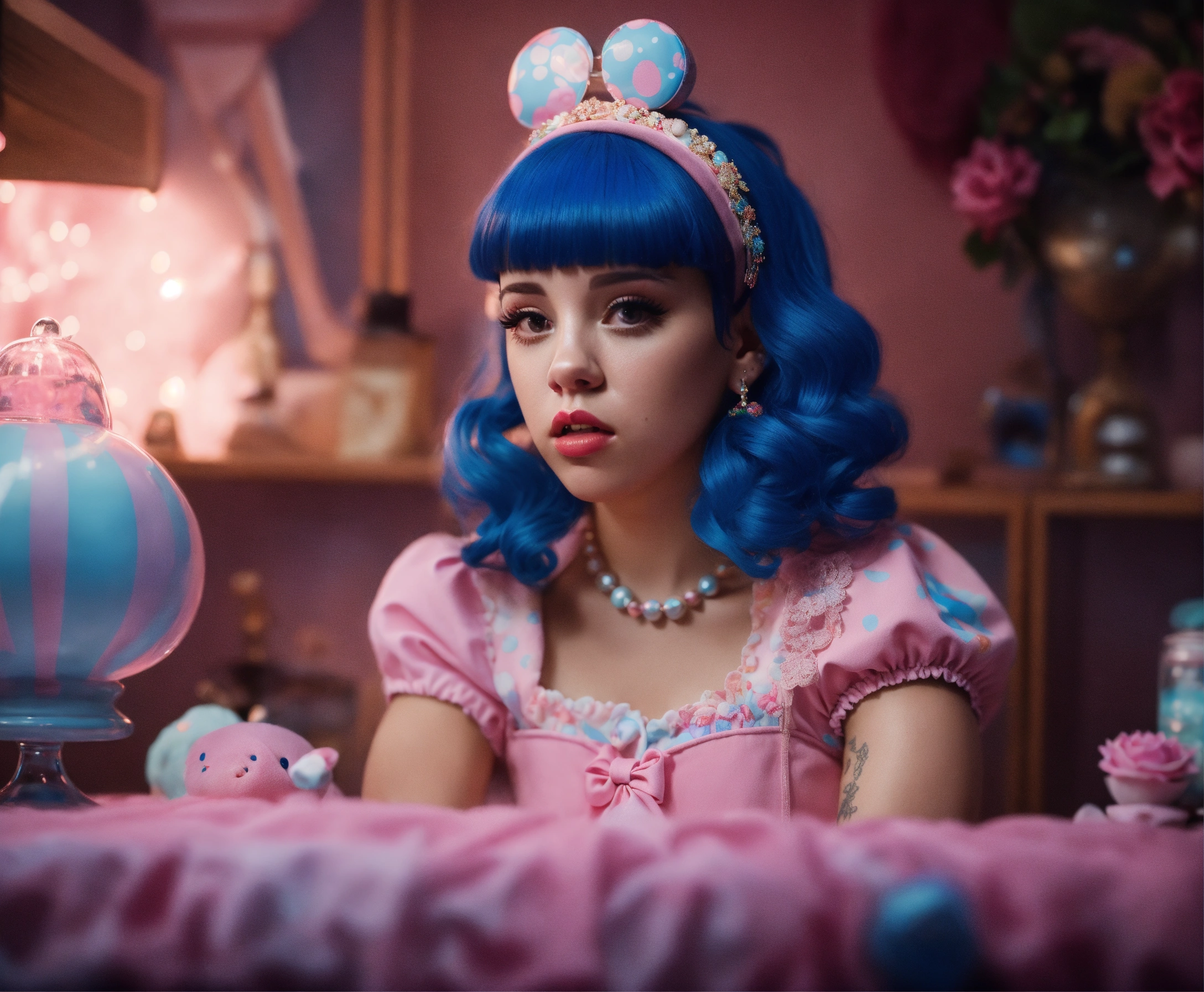 Lexica Melanie Martinez Detailed Scene Ultra Realistic Lighting