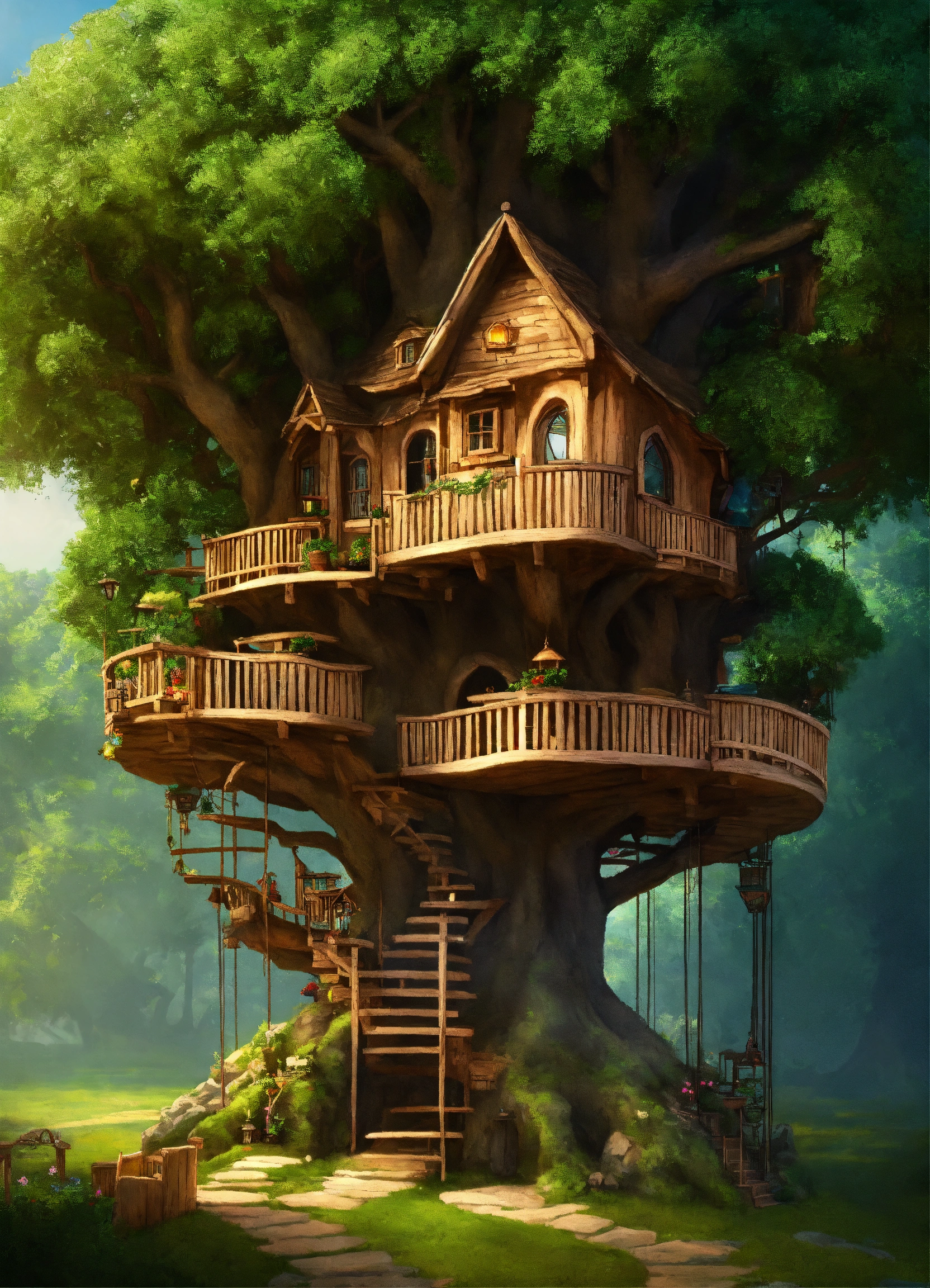 Lexica Fantasy Treehouse