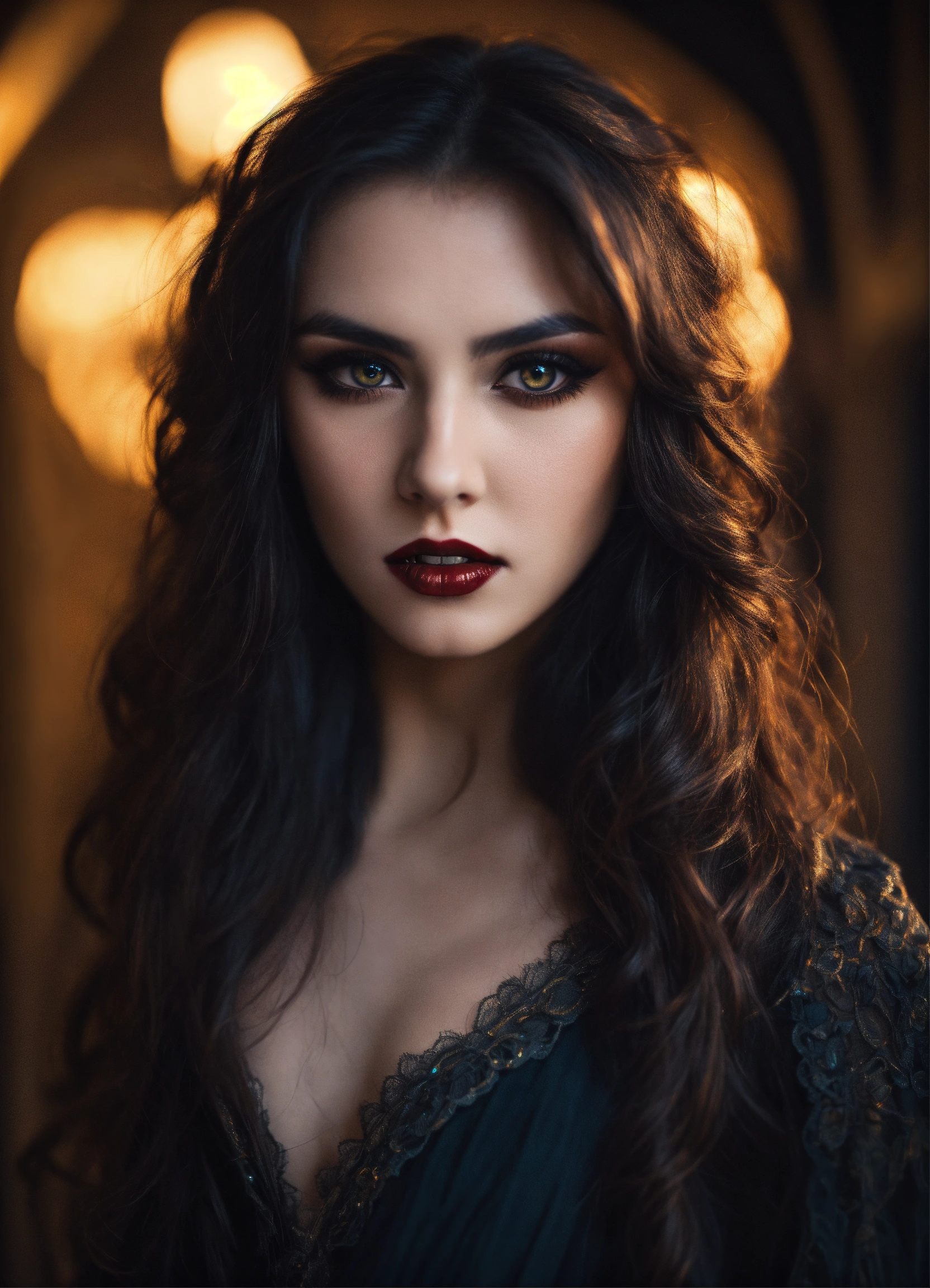 Lexica Beautiful Female Vampire With Eyes That Mesmerize