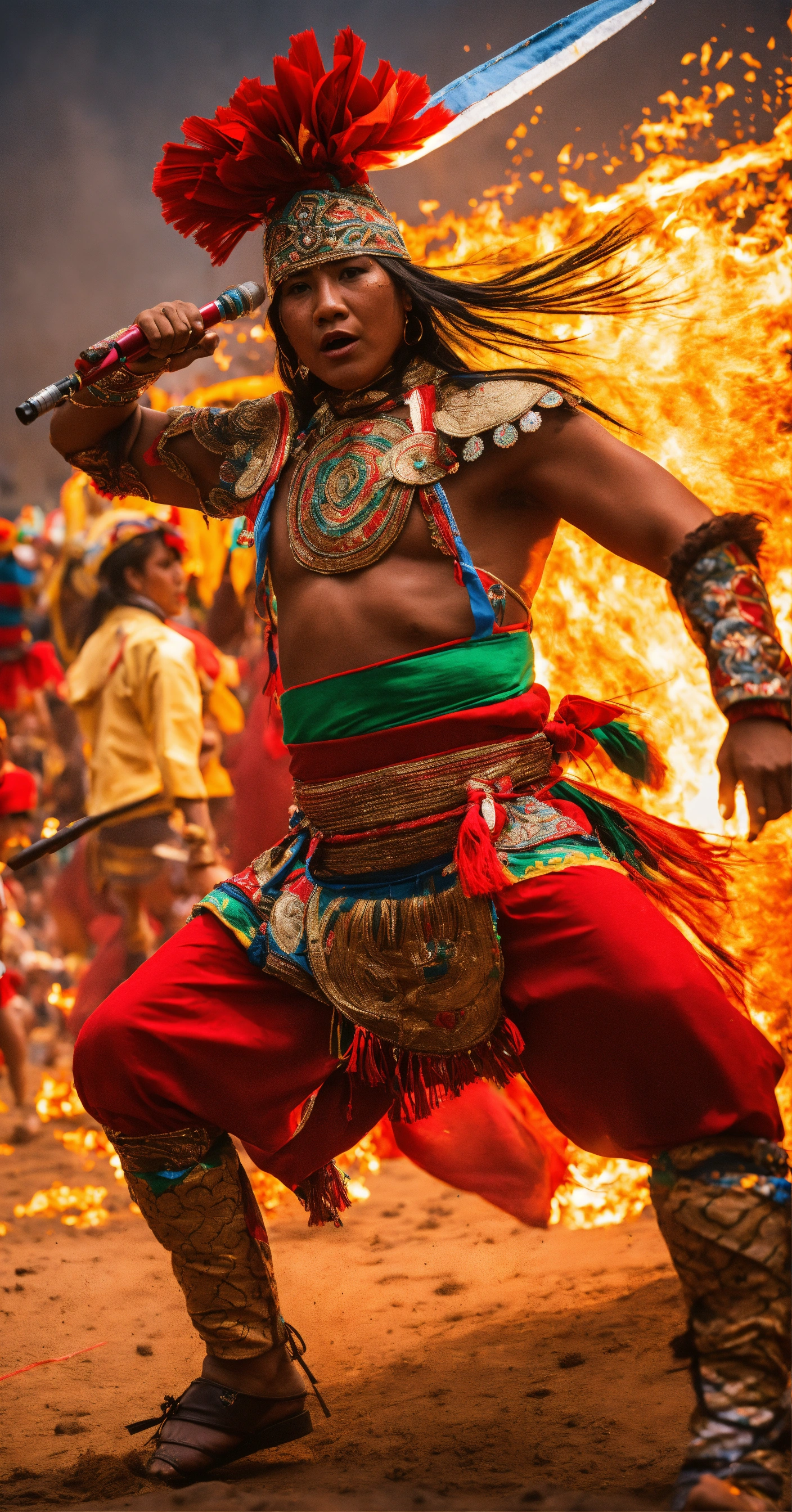 Lexica Fighters Fighting Peruvian Festival