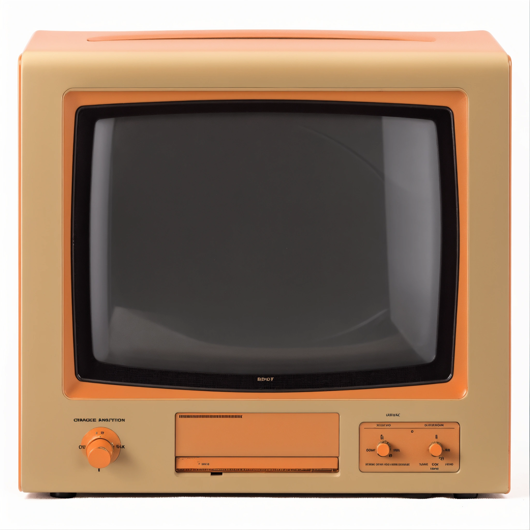 Lexica Retro Monitor Orange Color