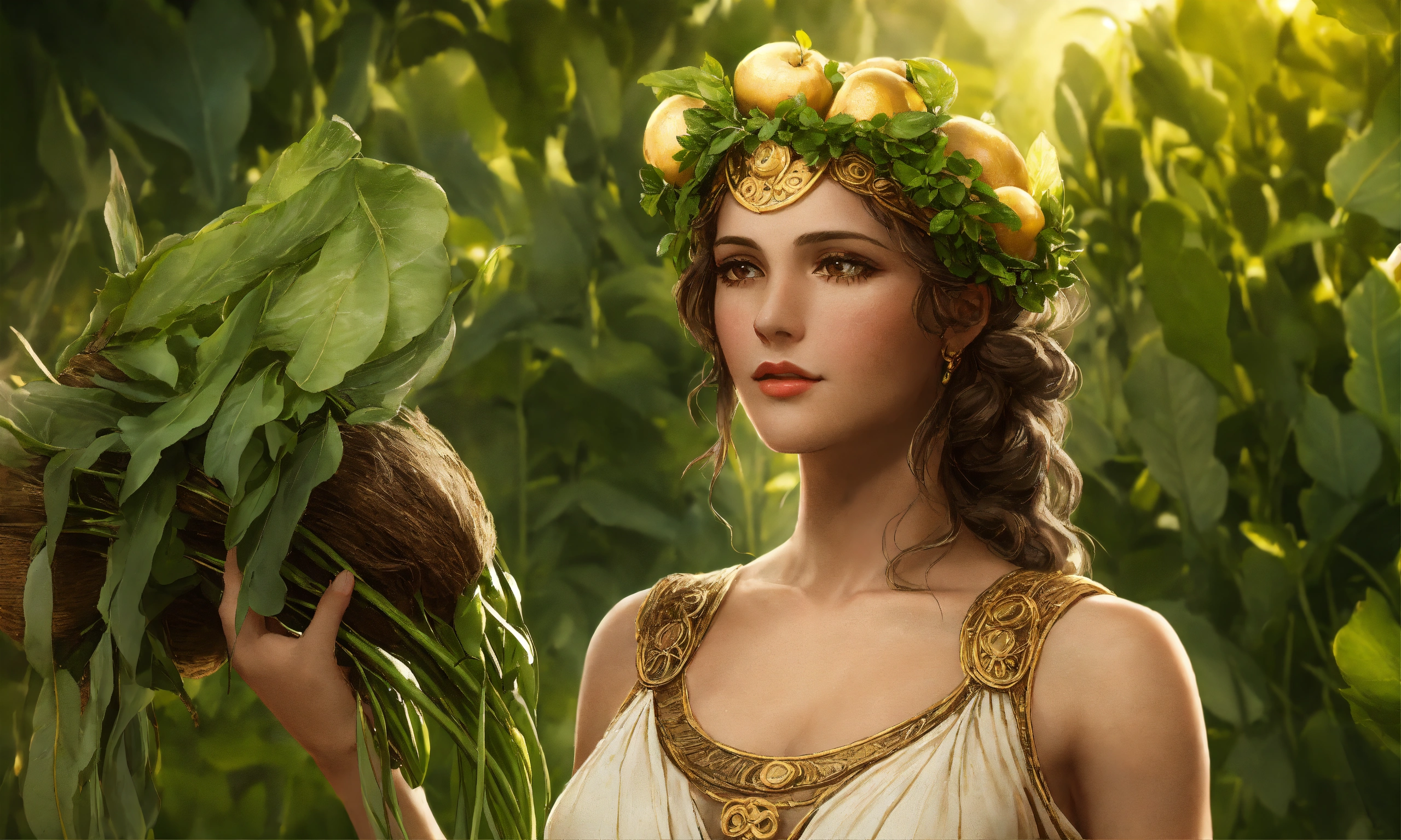 Lexica Demeter Ceres Nurturer And Provider Illustrate The Strength In