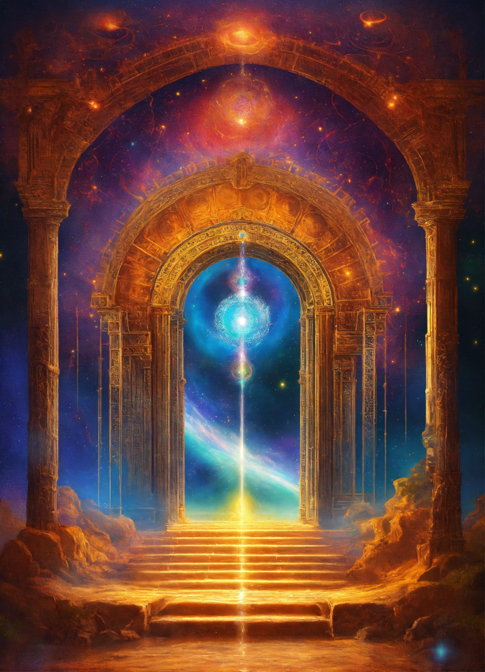 Lexica Gateway Portal Cosmic Mystic Etheral Alchemy Flow