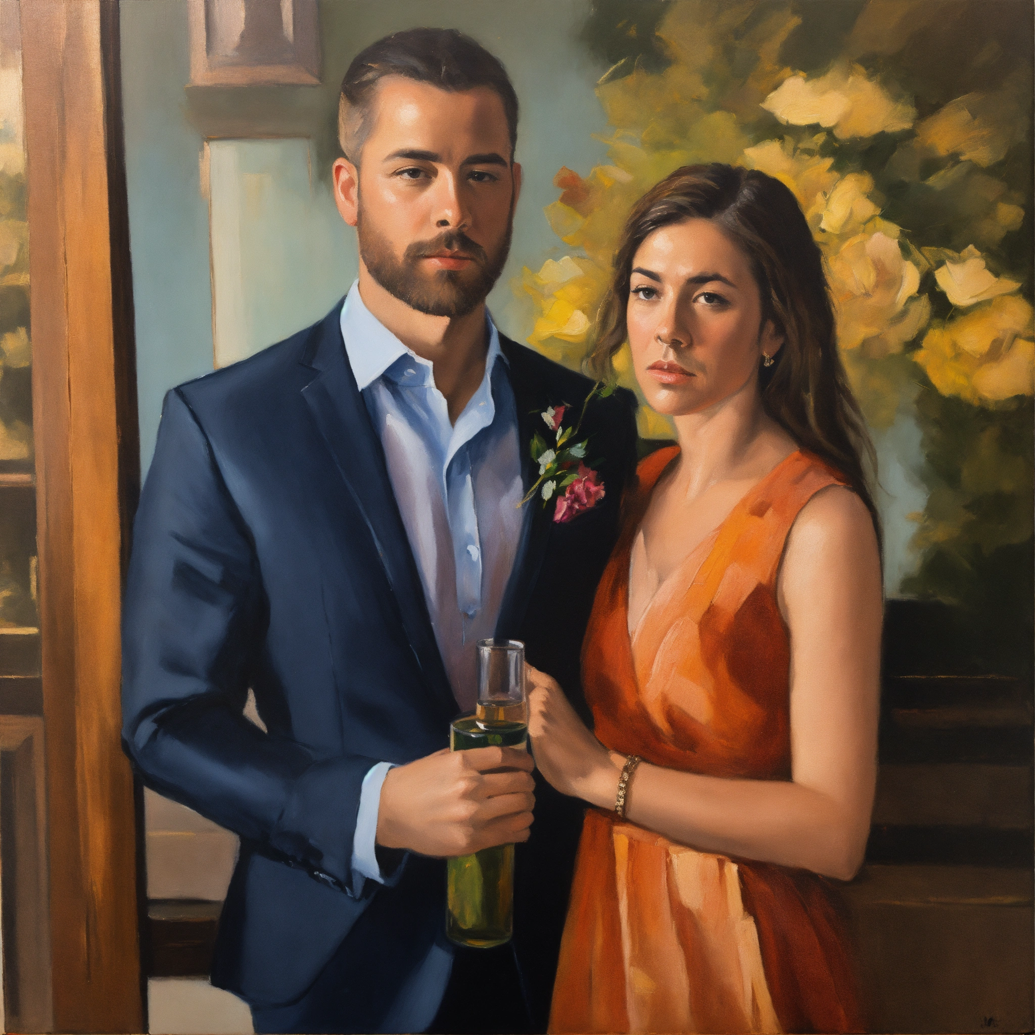 Lexica Oil Painting Portrait Of Divorce