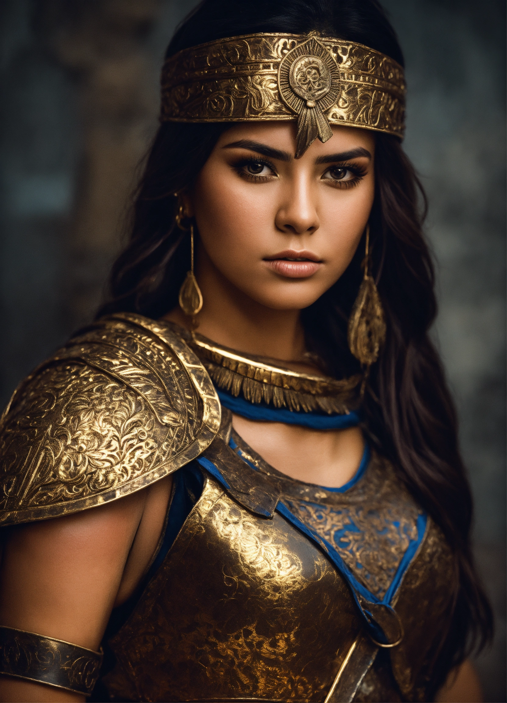 Lexica Latina Warrior With Beautiful Gaze