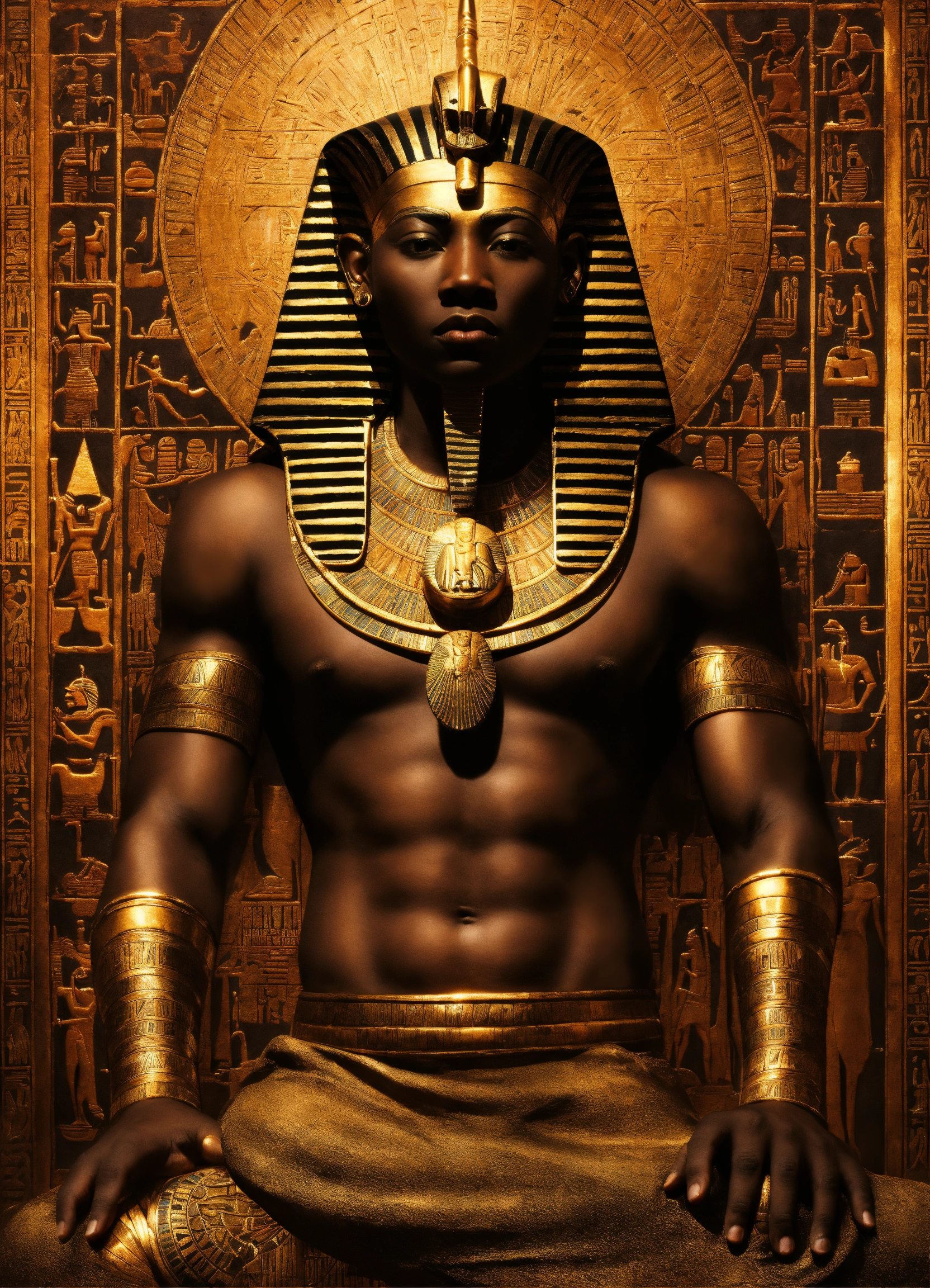 Lexica Black Egypt Black Egyptian Gods Worshipped Depiction Of