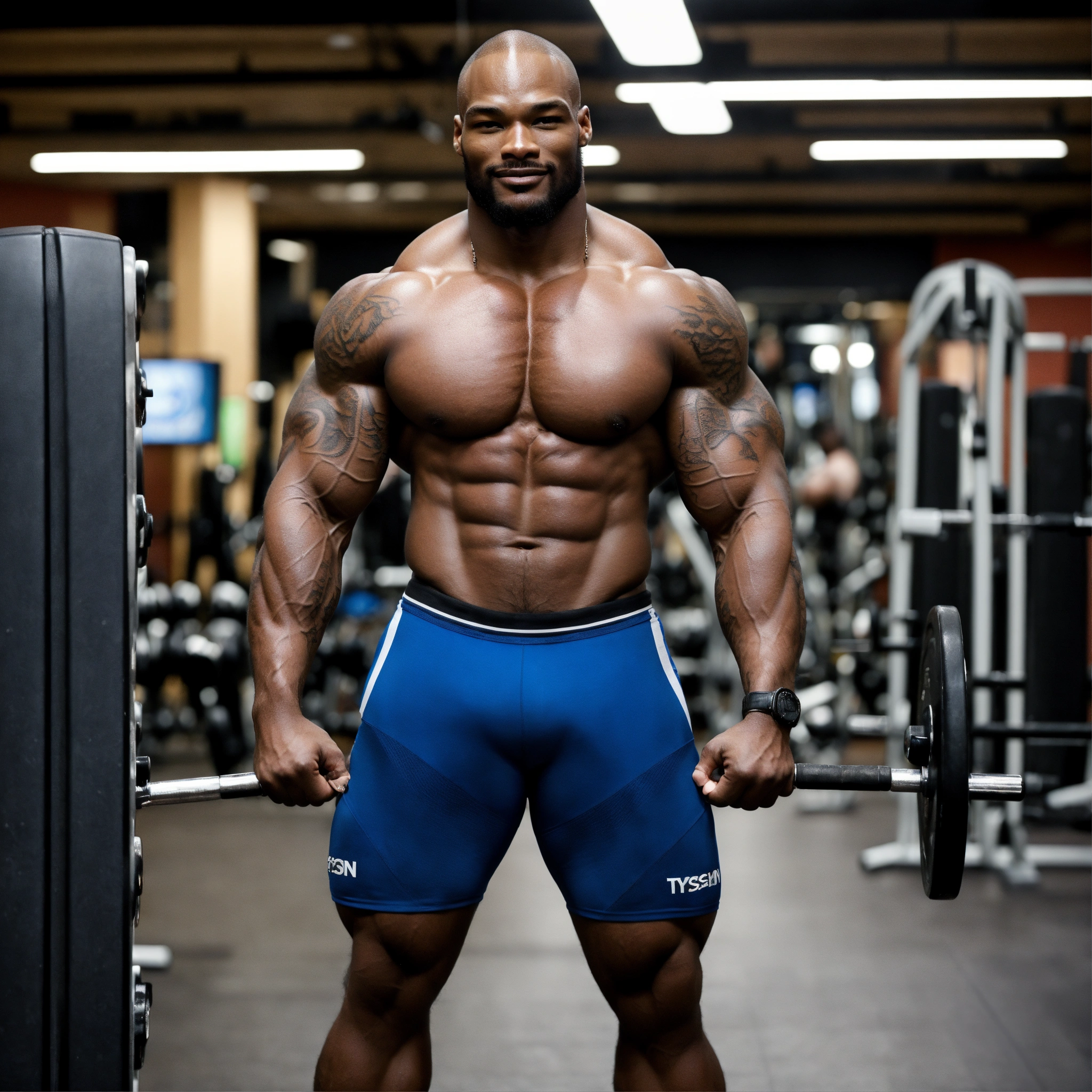 Lexica 30 Year Old Hairy Man With Big Muscles Tyson Beckford Big