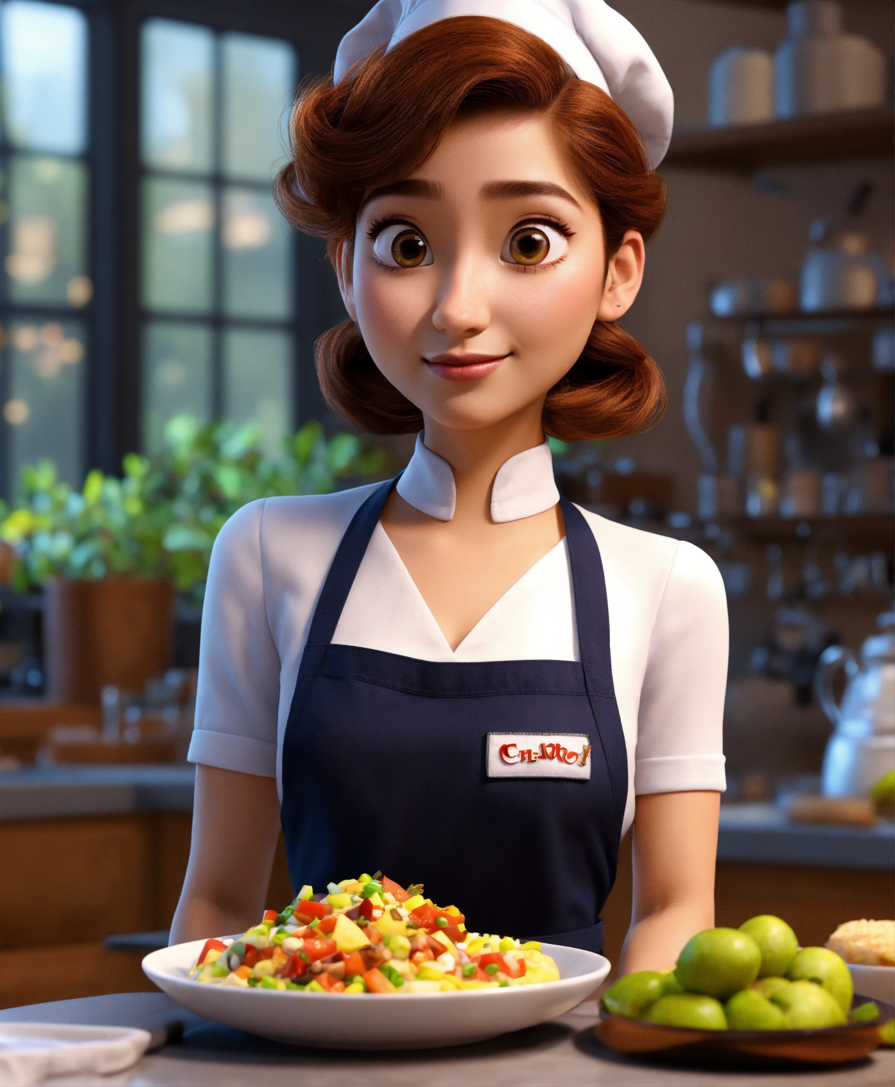 Lexica Linda Chica Estilo Pixar Estilo 3d Estilo Disney 8k