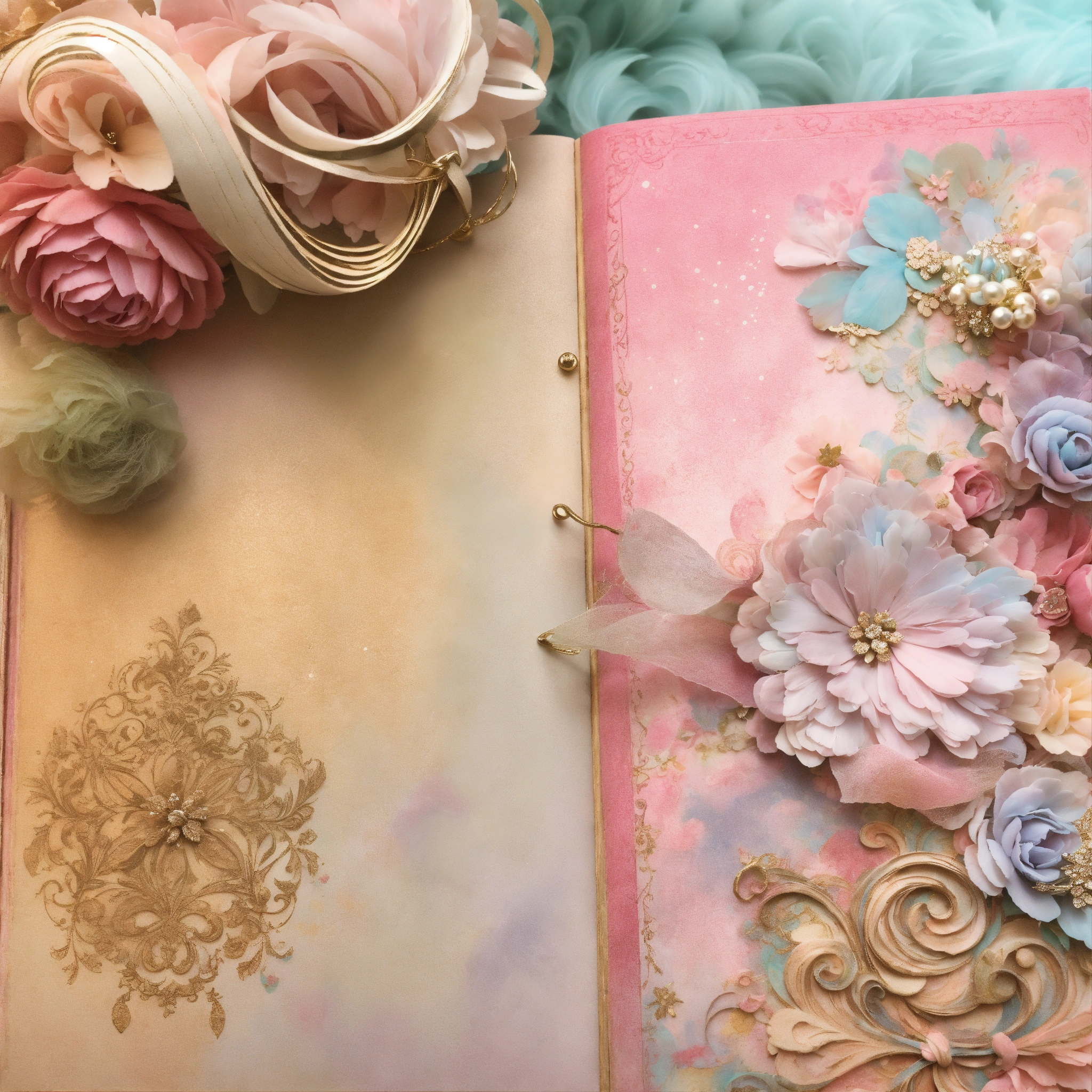 Lexica Shabby Chic Dreamy Mist Pastel Junk Journals Marie Antoinette