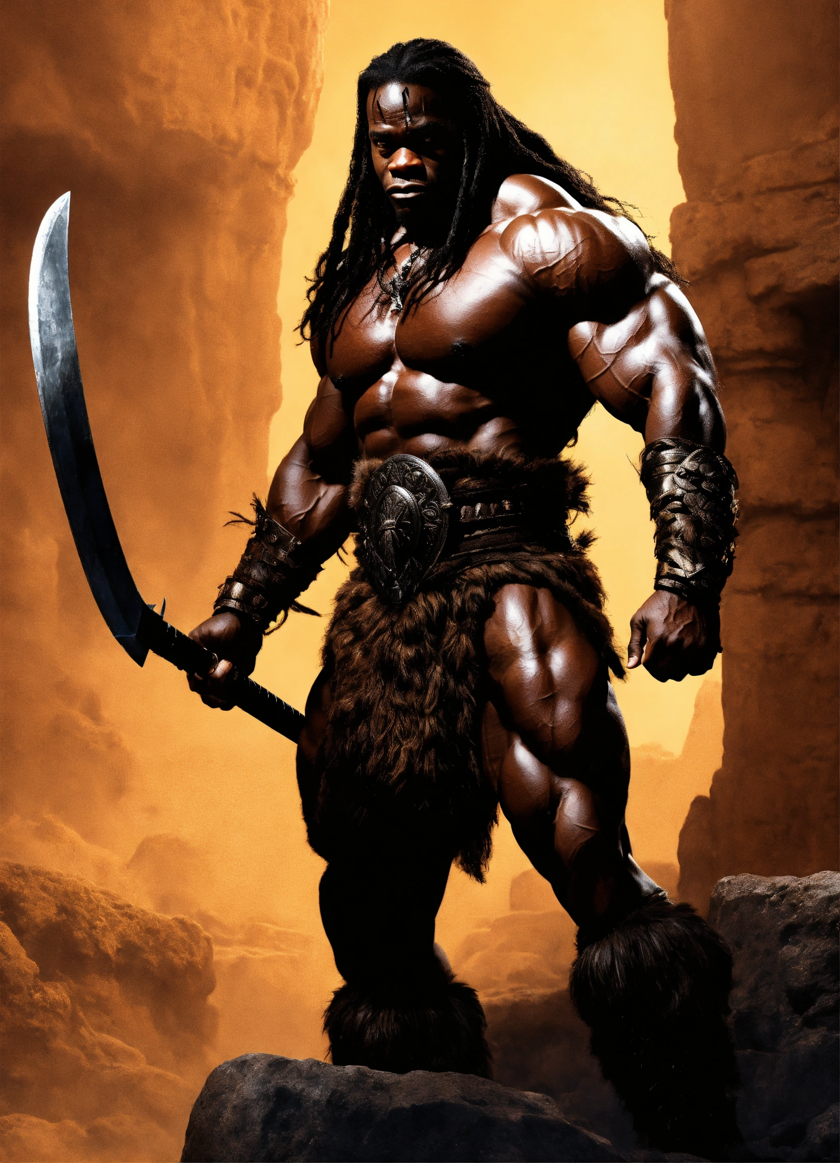 Lexica Kai Greene As Conan The Barbarian High Definition Cinema 8k