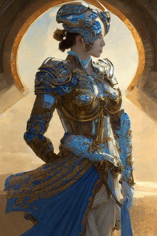 Lexica Portrait Knights Of Zodiac Girl Chinese Blue And White