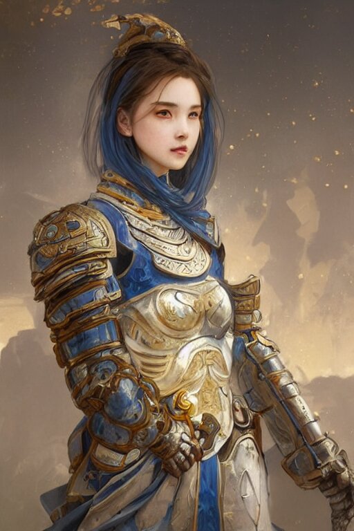 Lexica Portrait Knights Of Zodiac Girl Chinese Blue And White