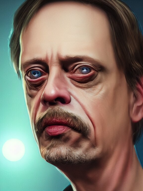 Lexica Portrait Art Of Steve Buscemi With A Popsicle 8k Ultra