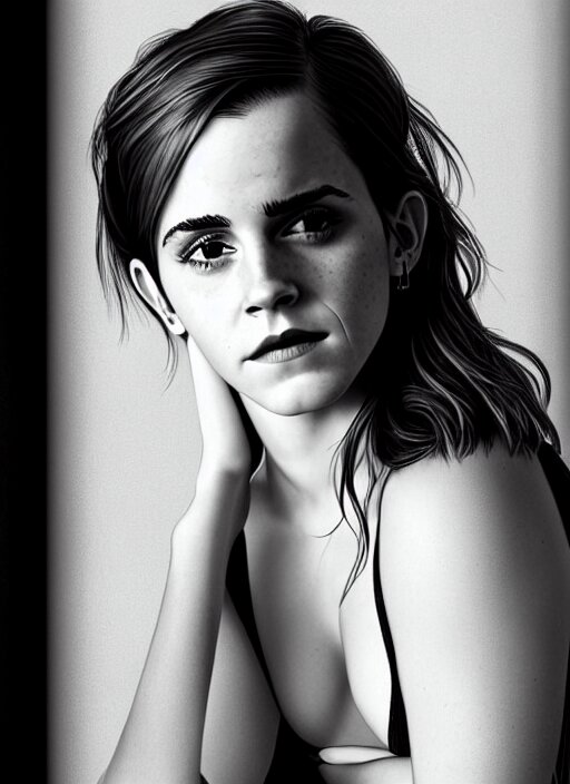 Lexica Emma Watson As A Hegre Model Intimate Portrait By Patrick